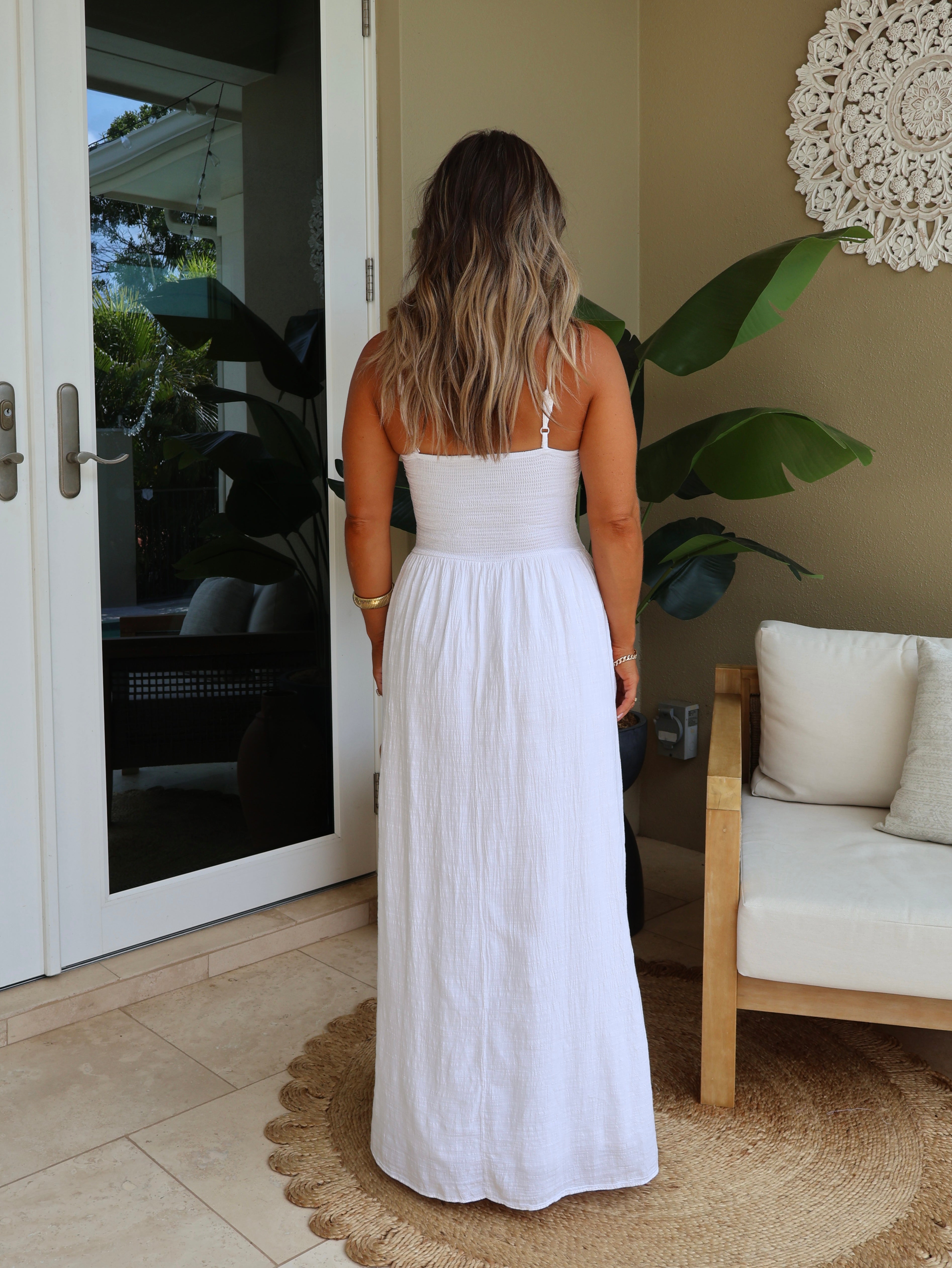 Love Story Maxi Dress White