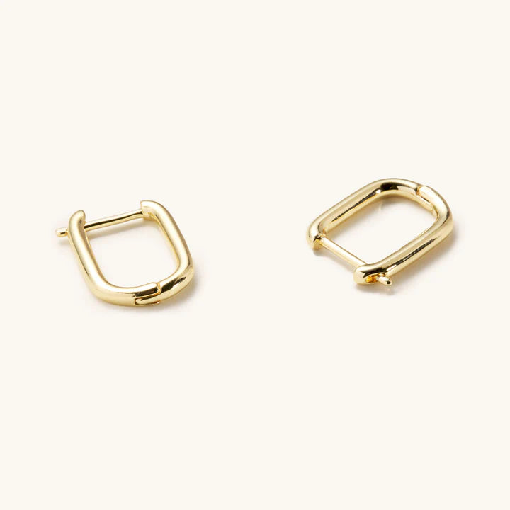 Cara Hoop Earrings Gold