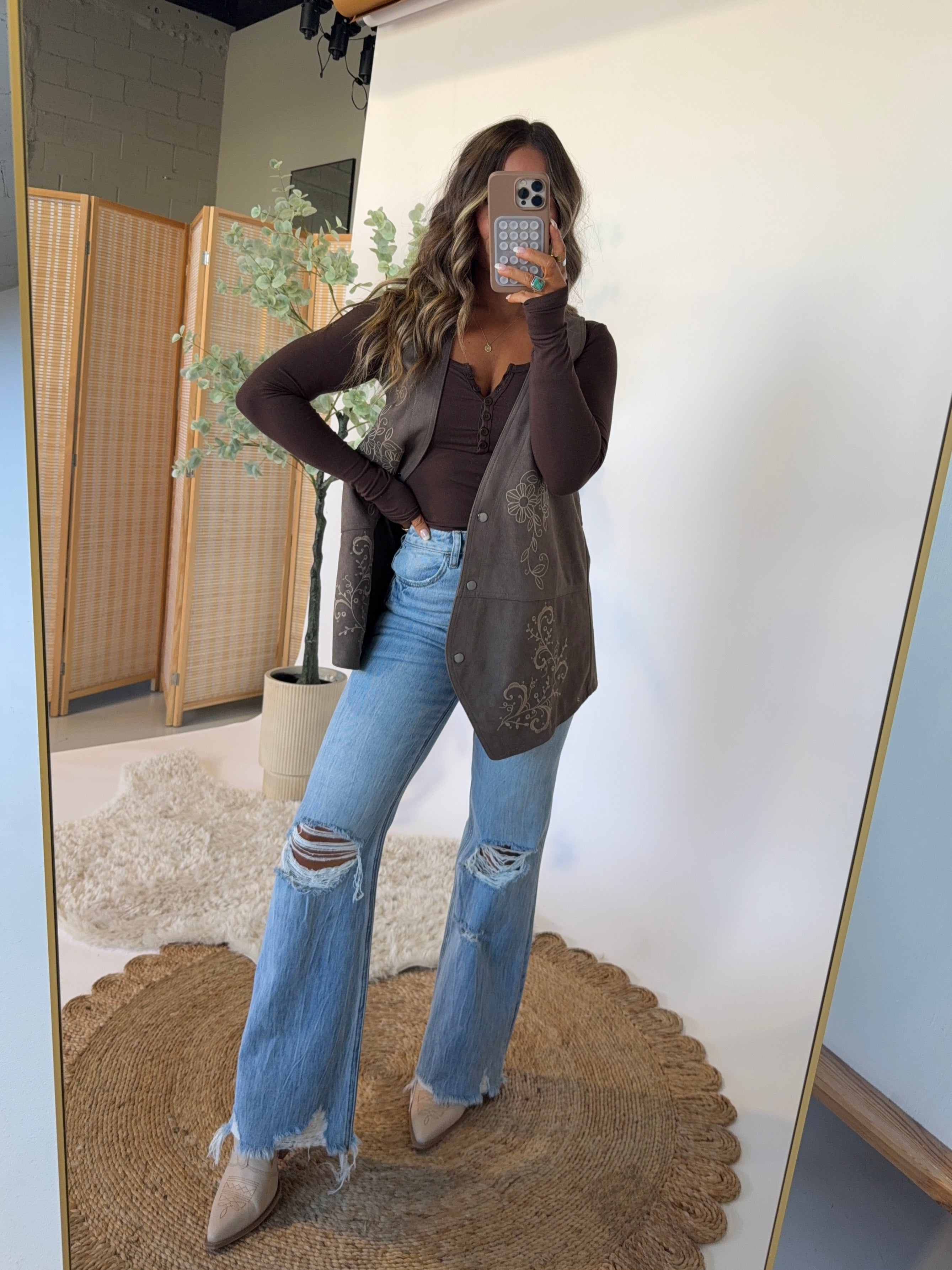Redeem High Waisted Denim Jeans