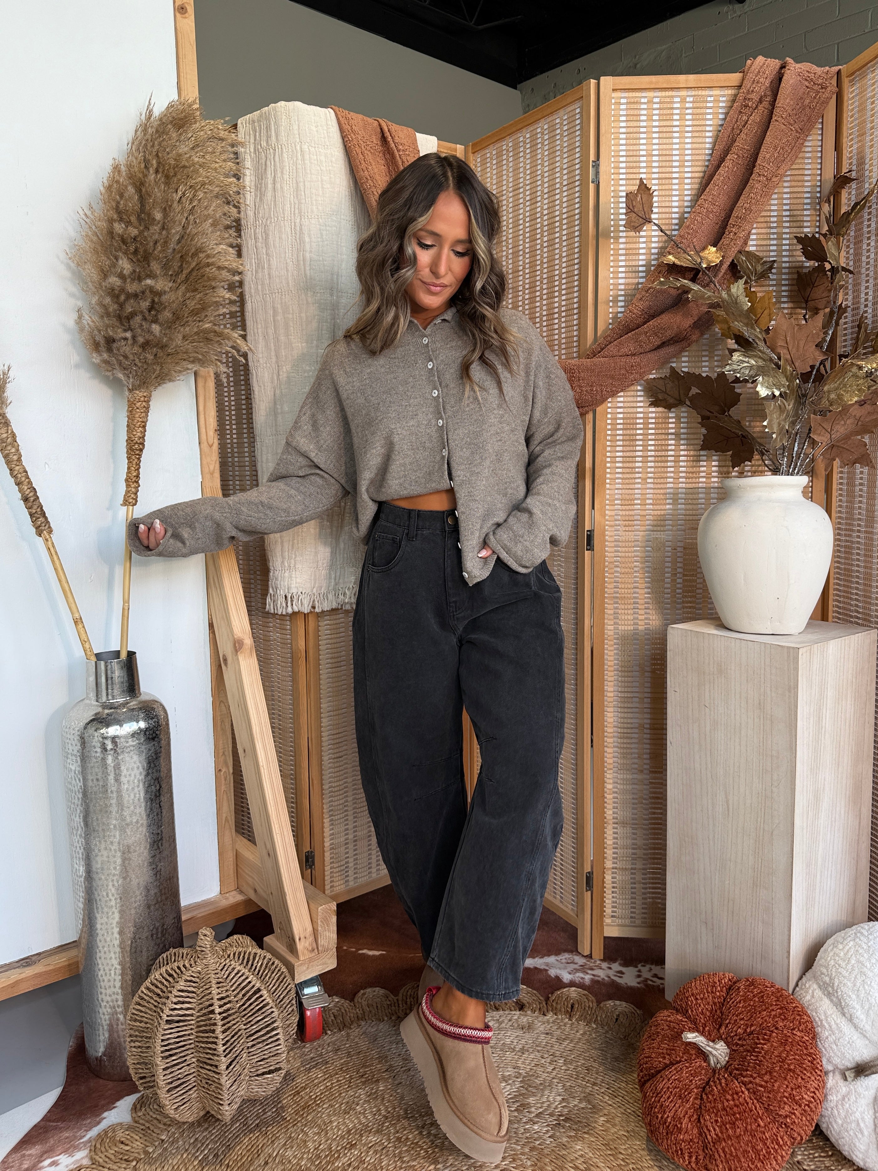 Maple Mist Cardigan Mocha