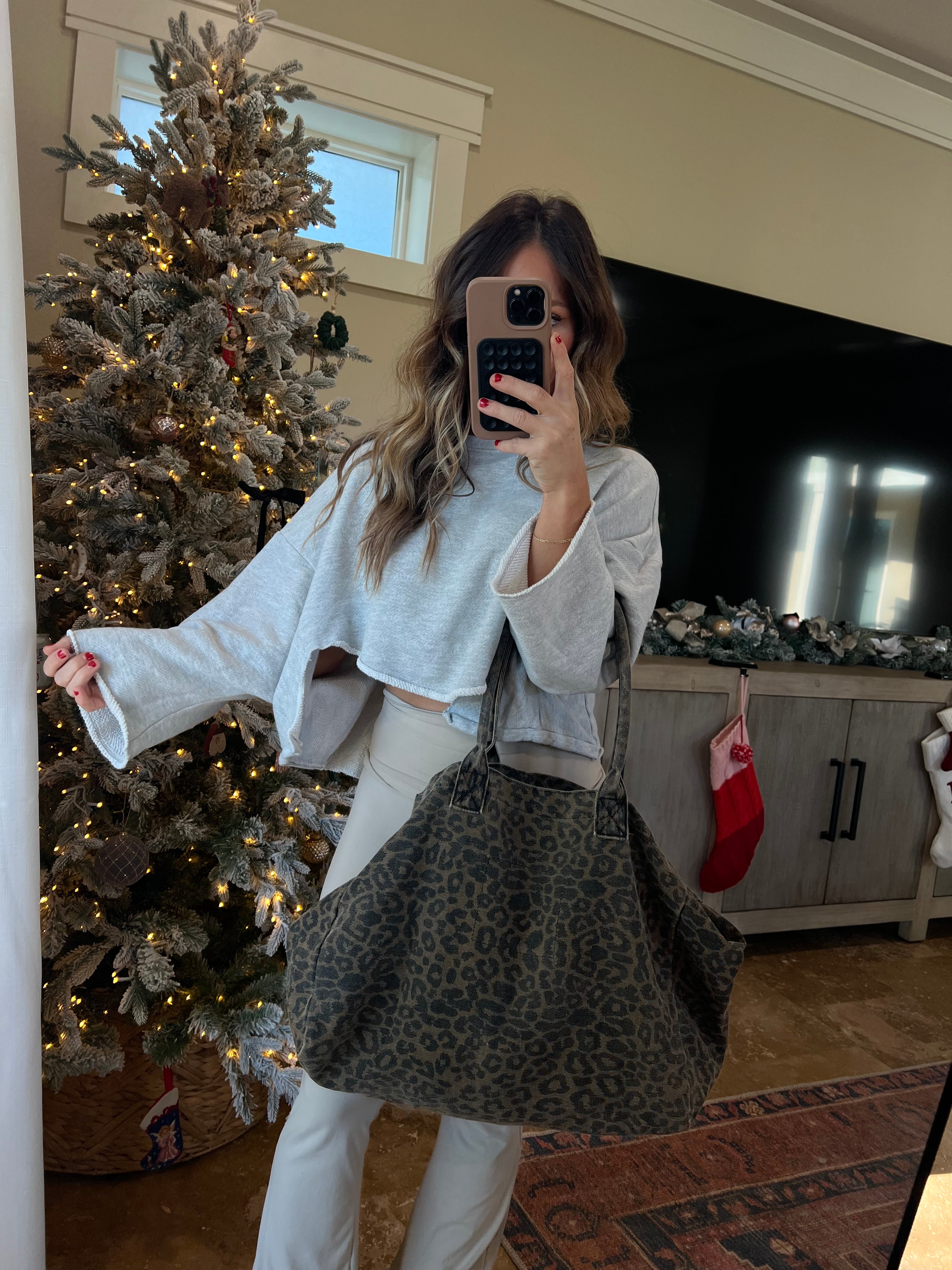 Calico Tote Bag Cheetah