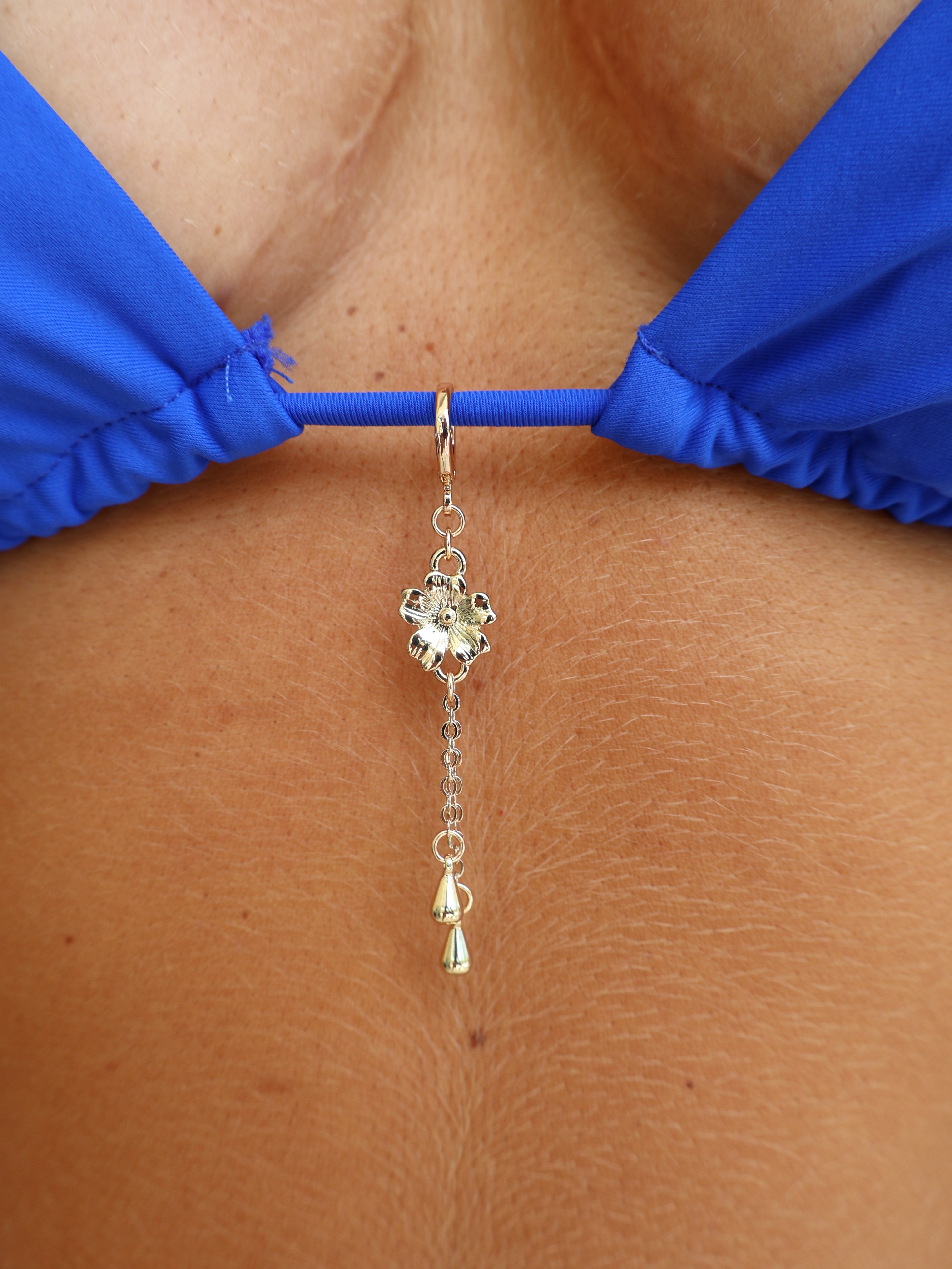 Floral Desire Bikini Charm Gold