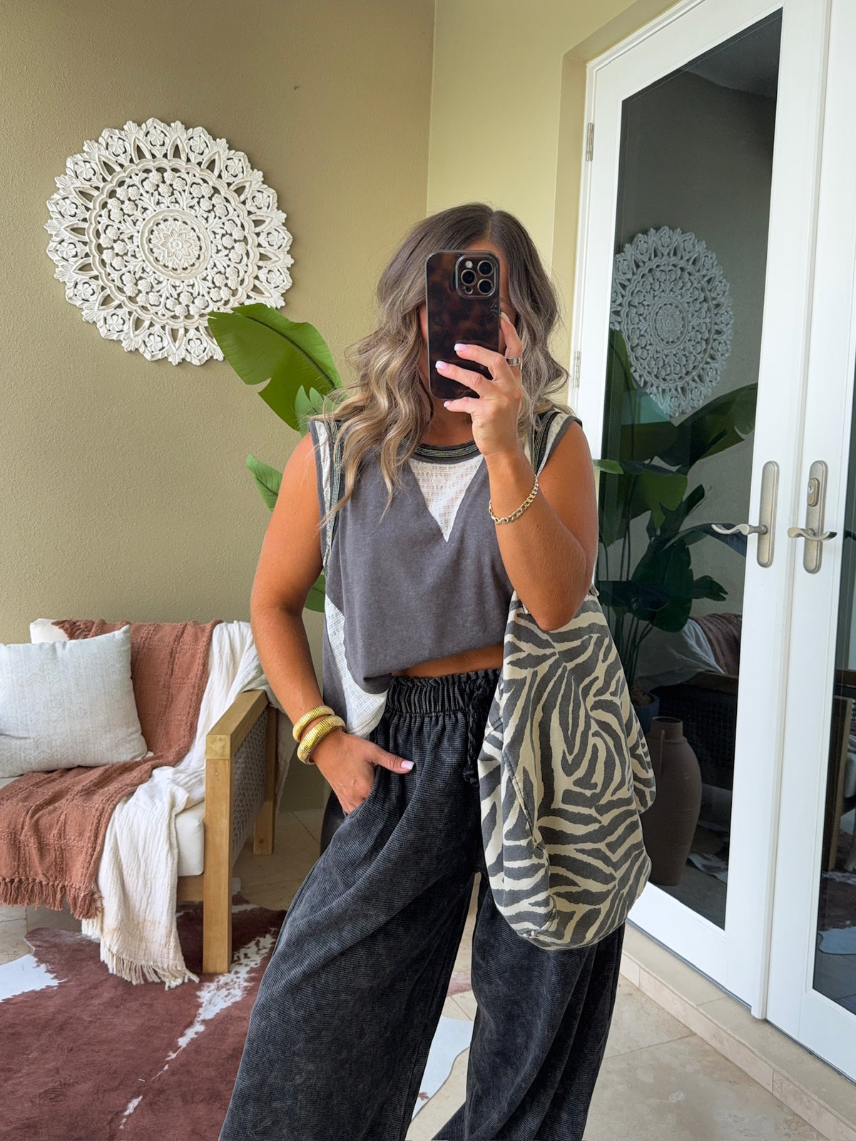 Savanna Tote Bag Zebra