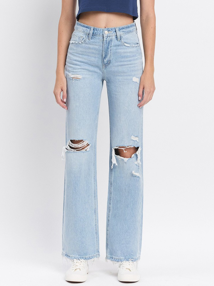 Western Promise High Waisted Denim Jeans (Pre-order)