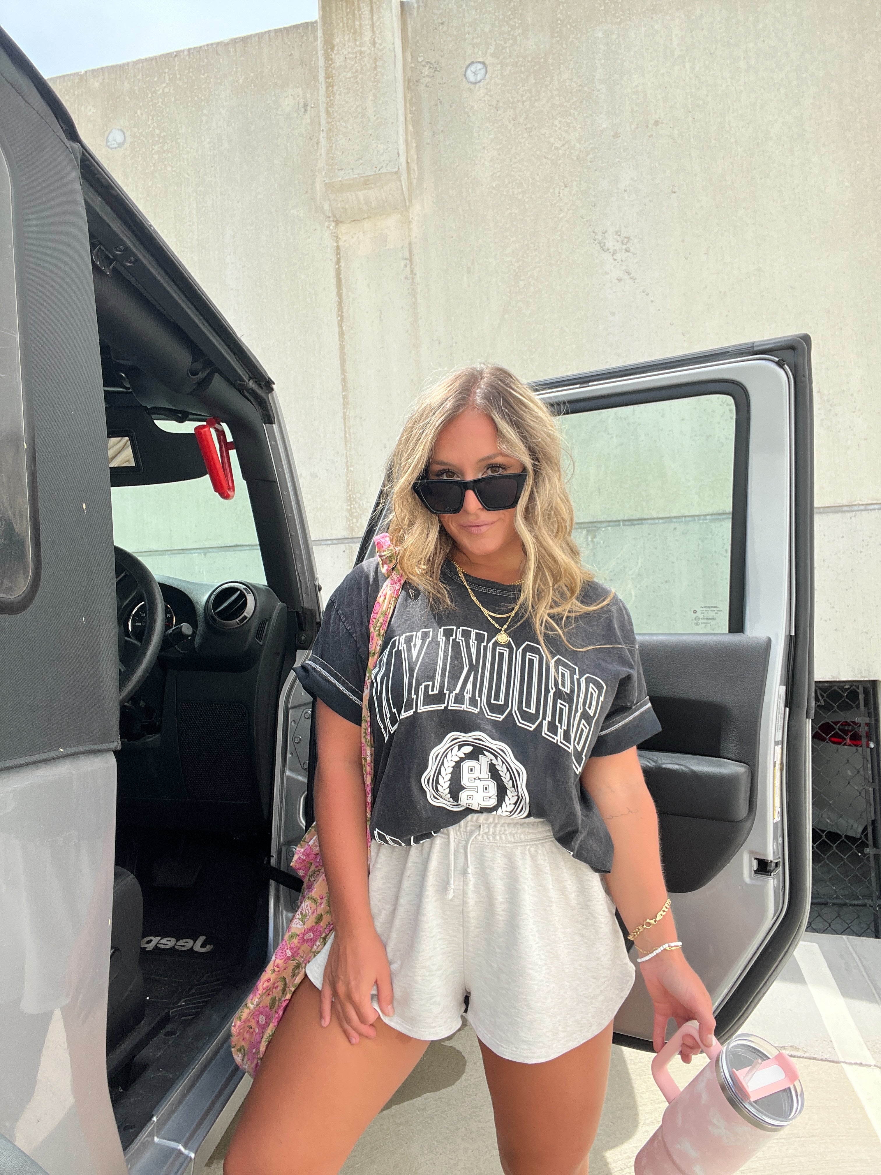 Brooklyn NY Tee Charcoal