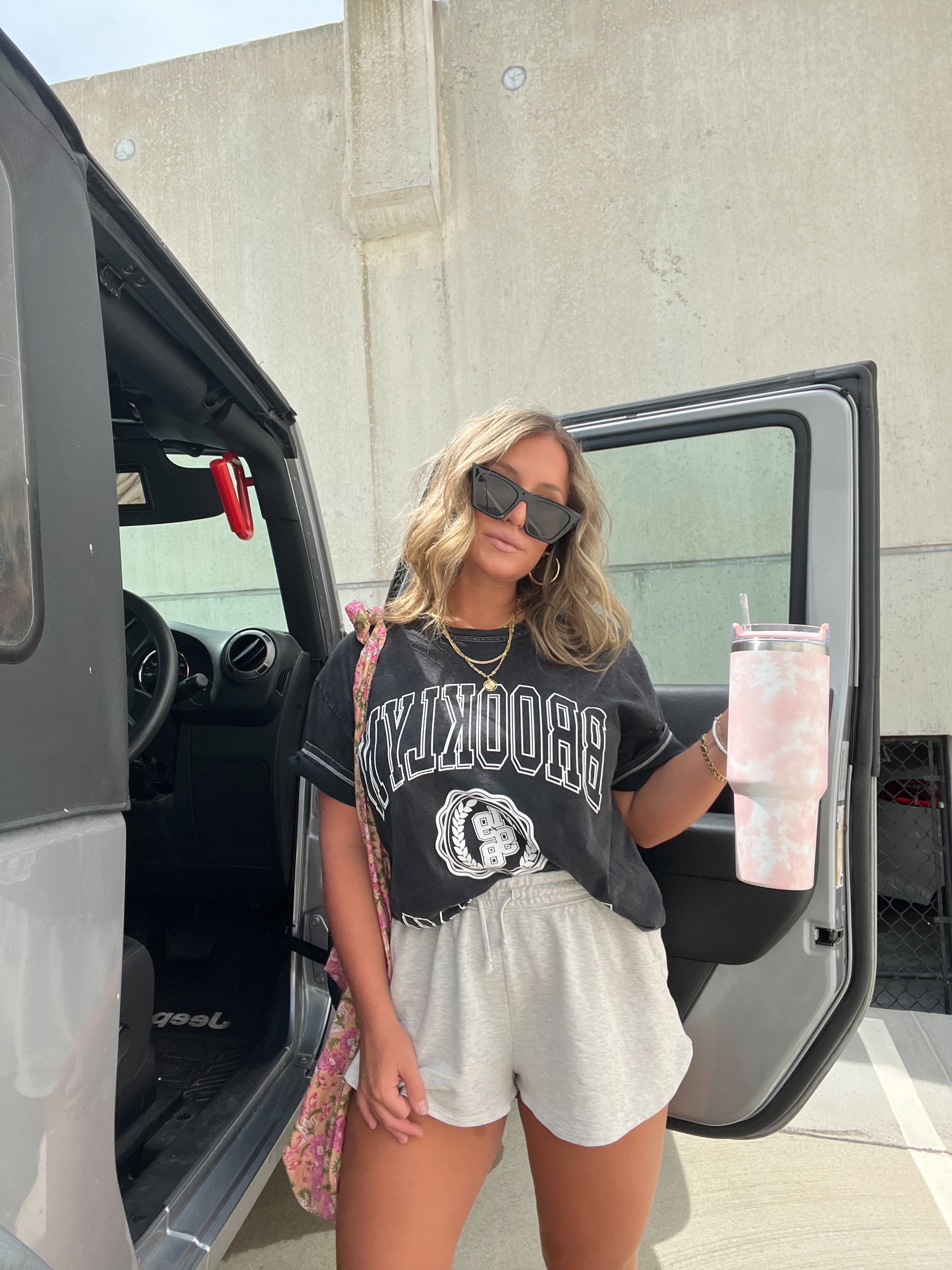 Brooklyn NY Tee Charcoal