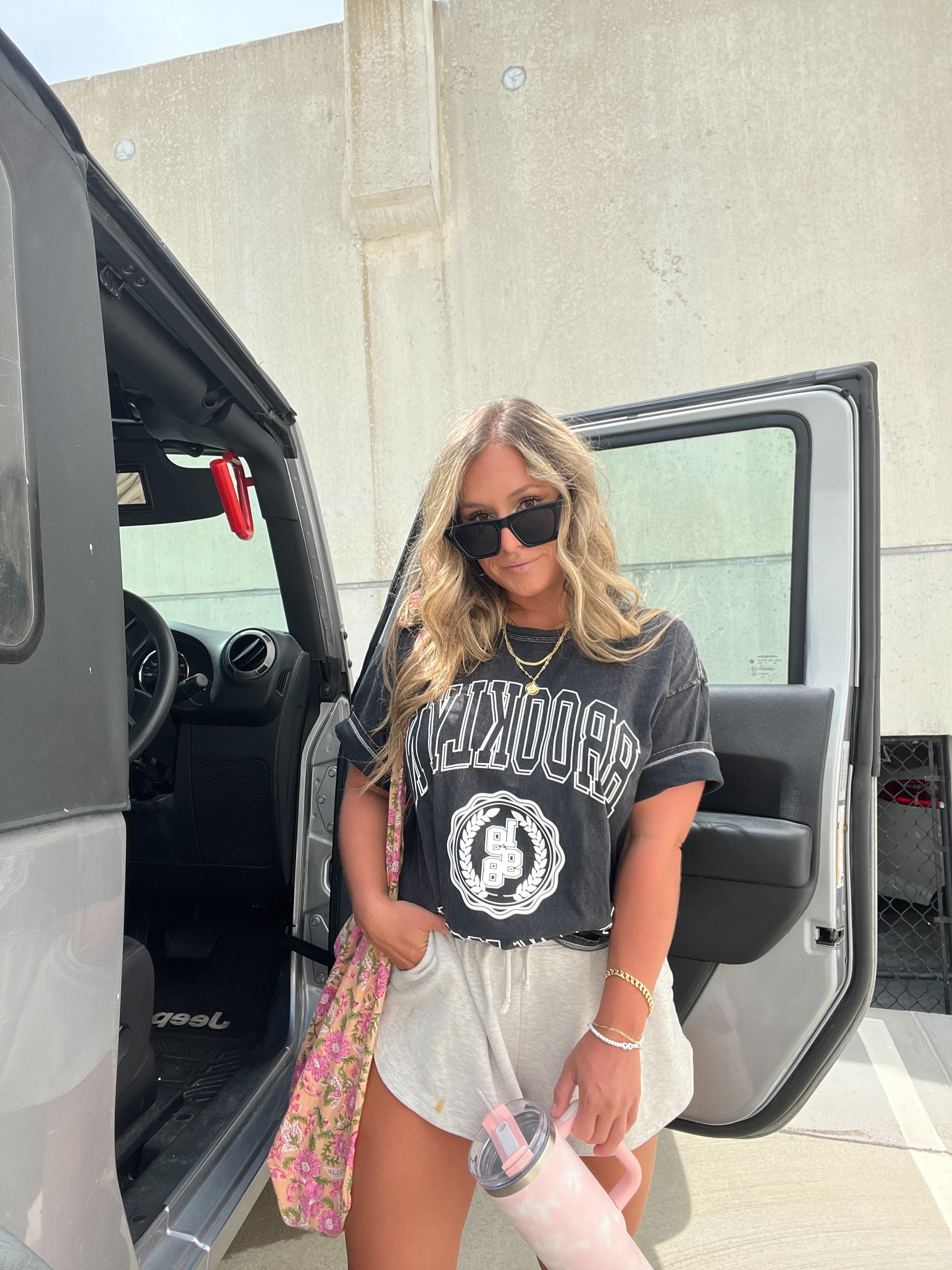 Brooklyn NY Tee Charcoal