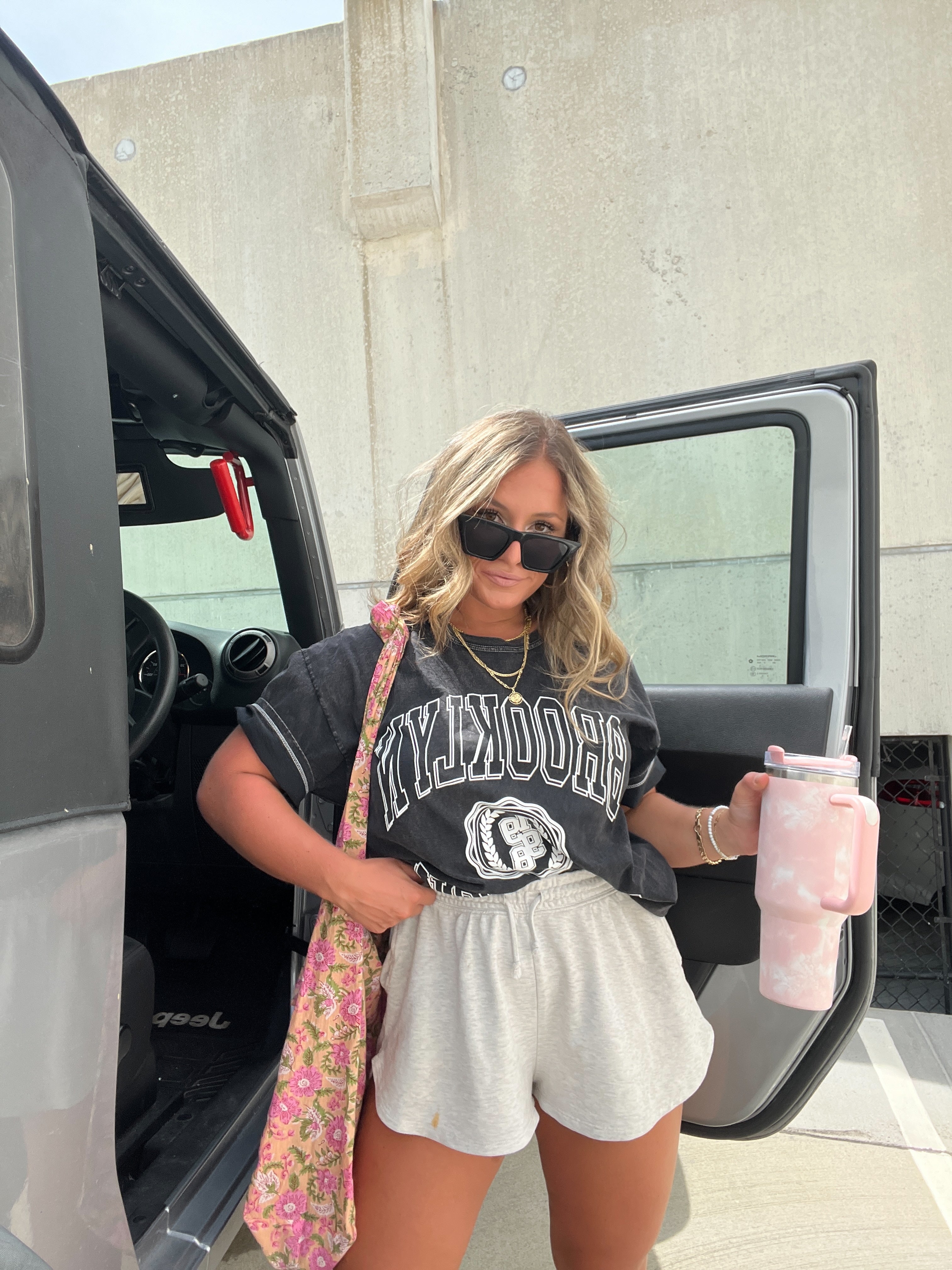 Brooklyn NY Tee Charcoal