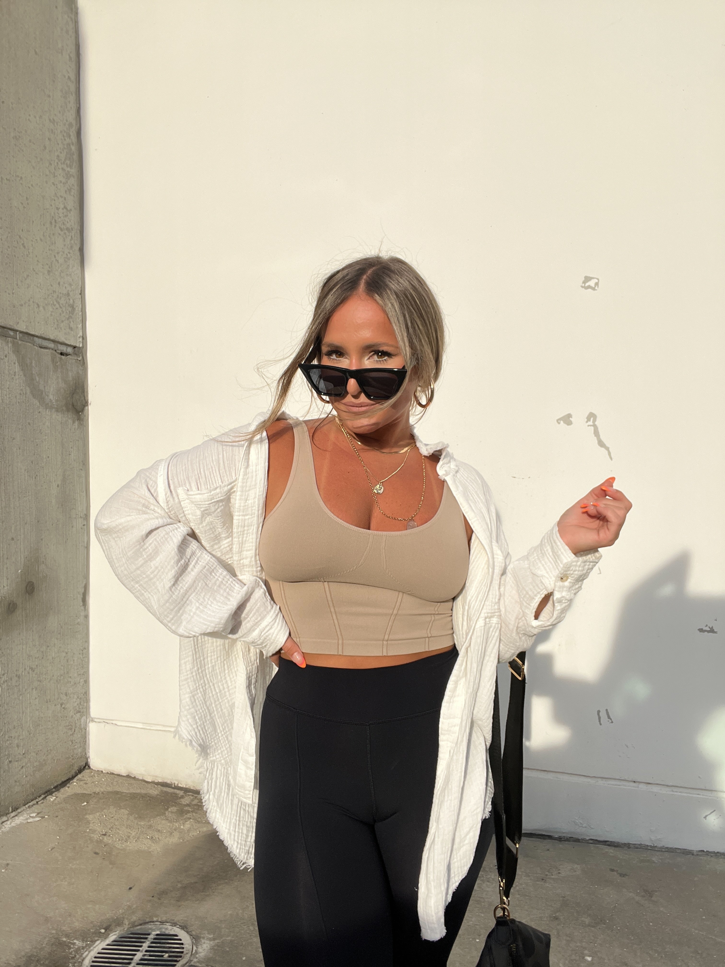 DESERT SAND NOT YOUR BASIC FAUX CORSET