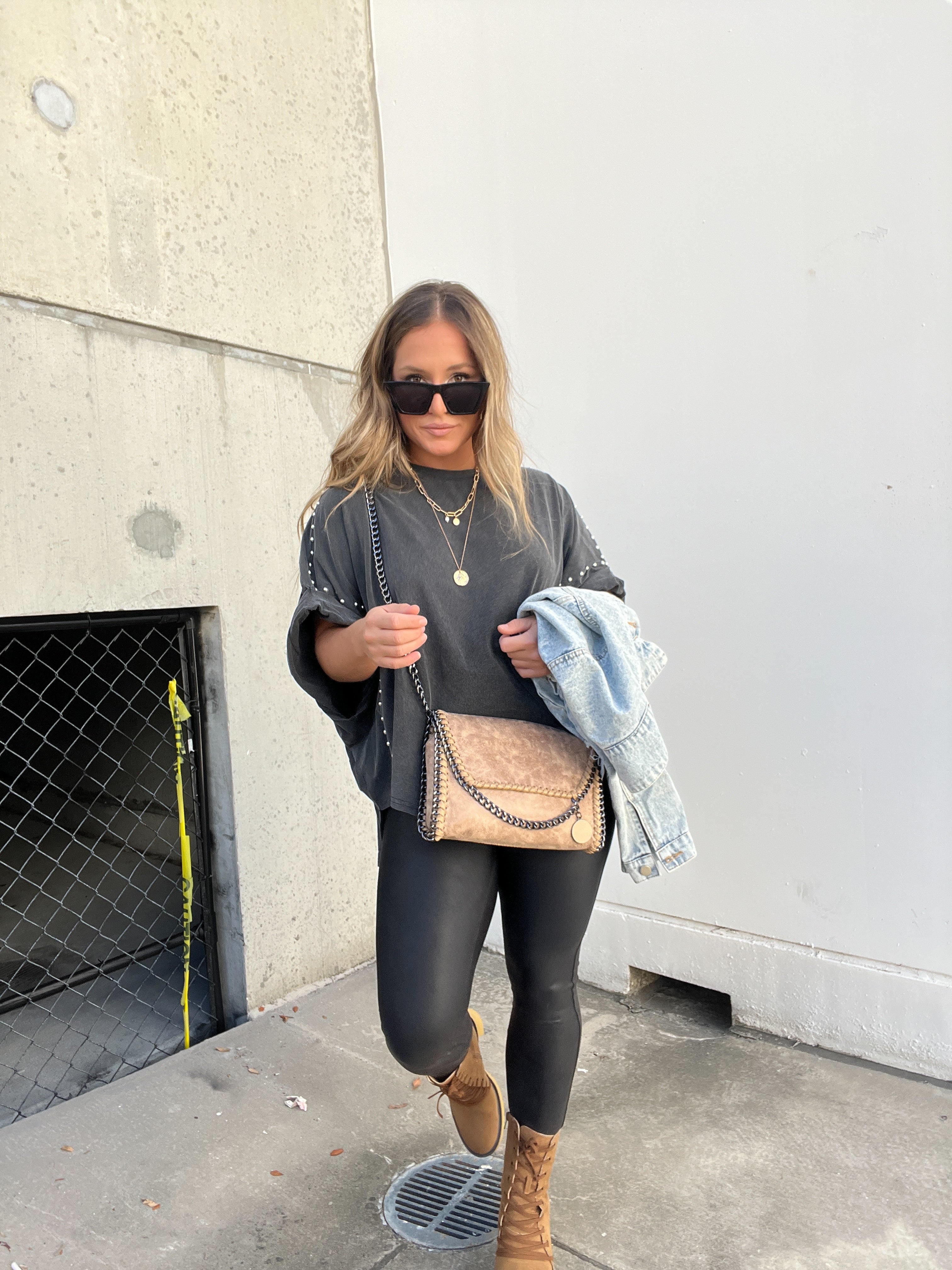 Price to Pay Hi-Lo Tee Black