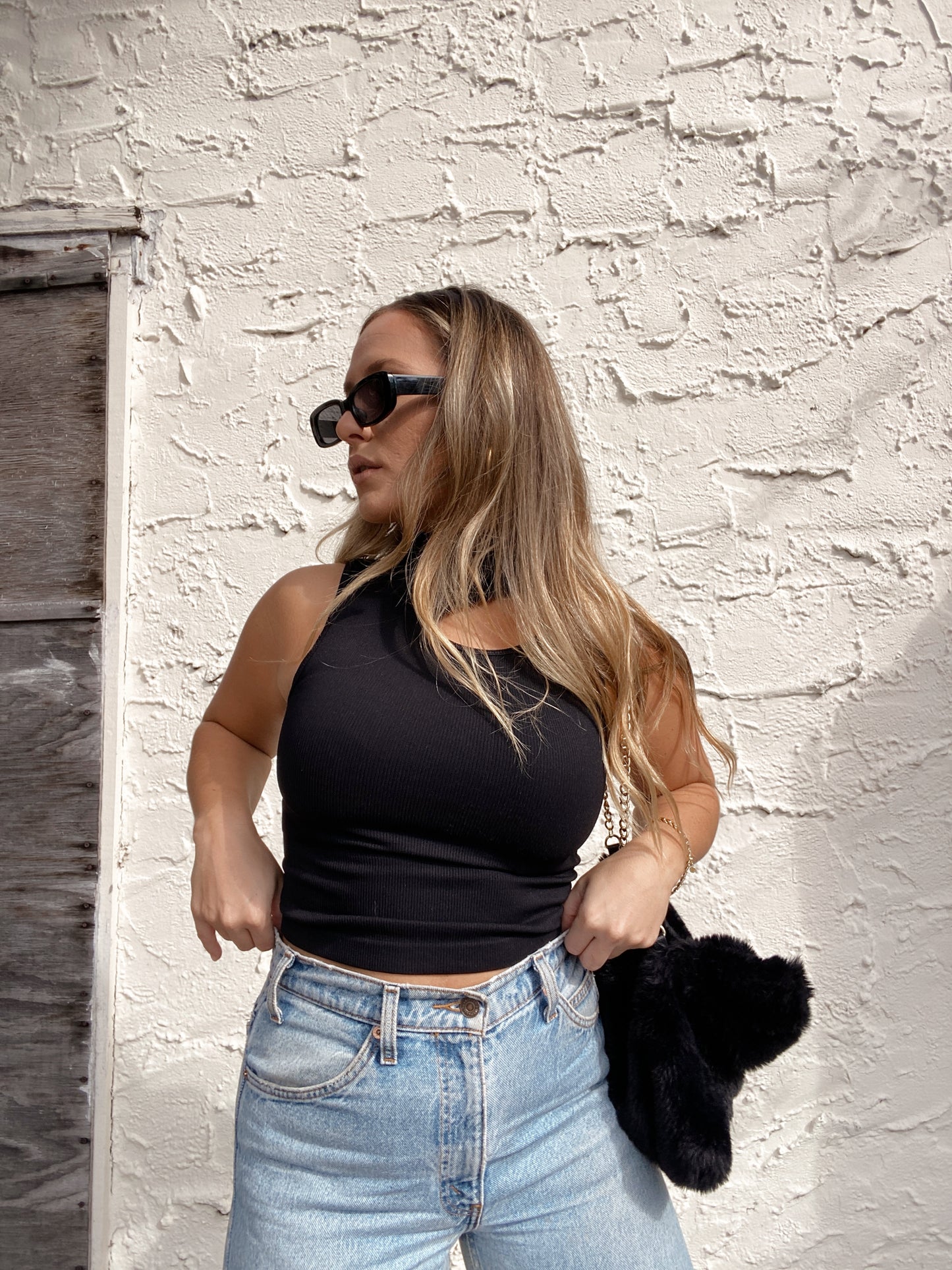 Night Out Tank Black