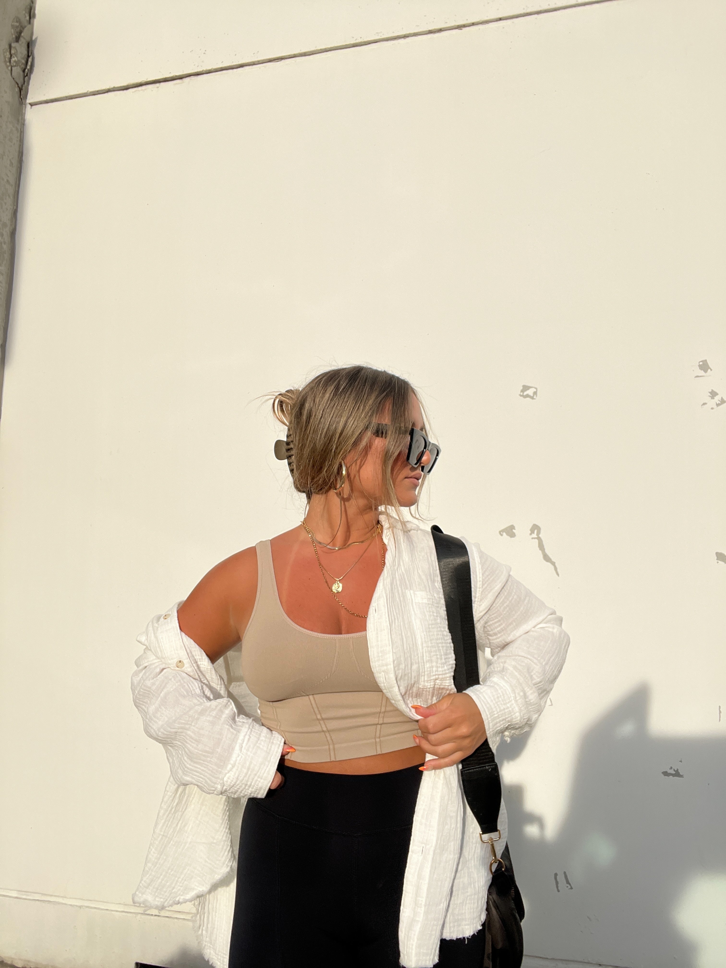DESERT SAND NOT YOUR BASIC FAUX CORSET