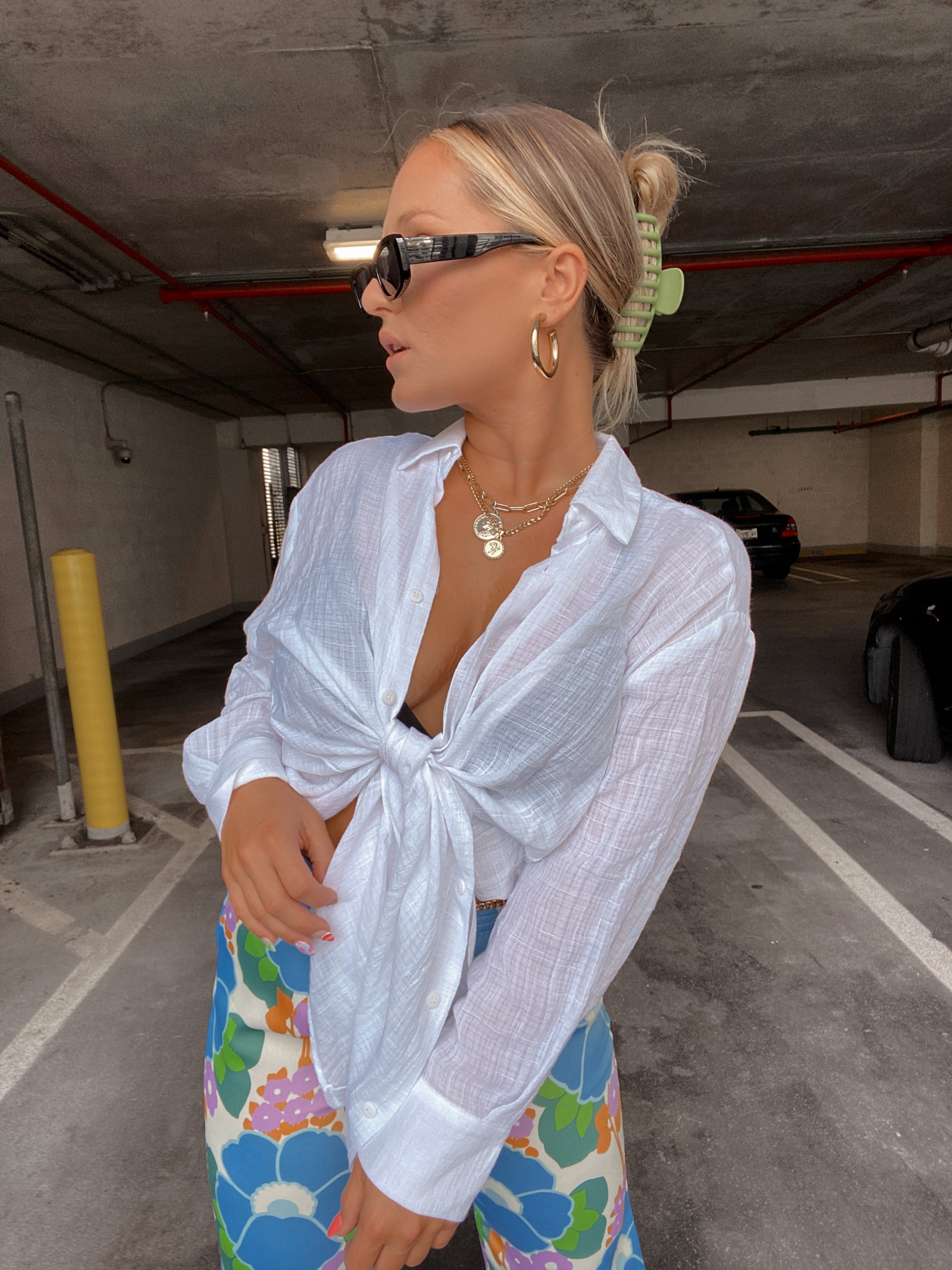 Not My Boyfriends Button Down