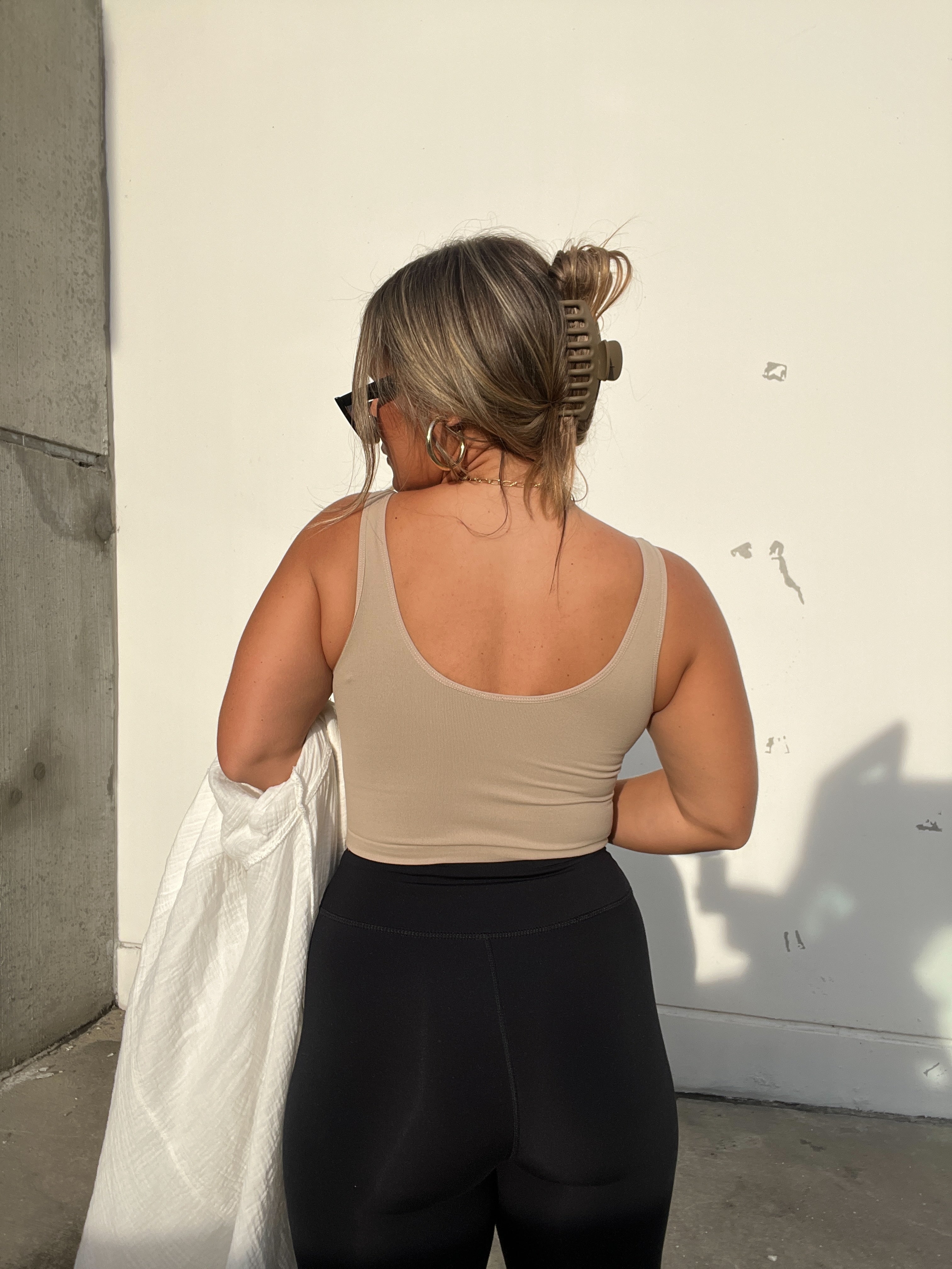 DESERT SAND NOT YOUR BASIC FAUX CORSET