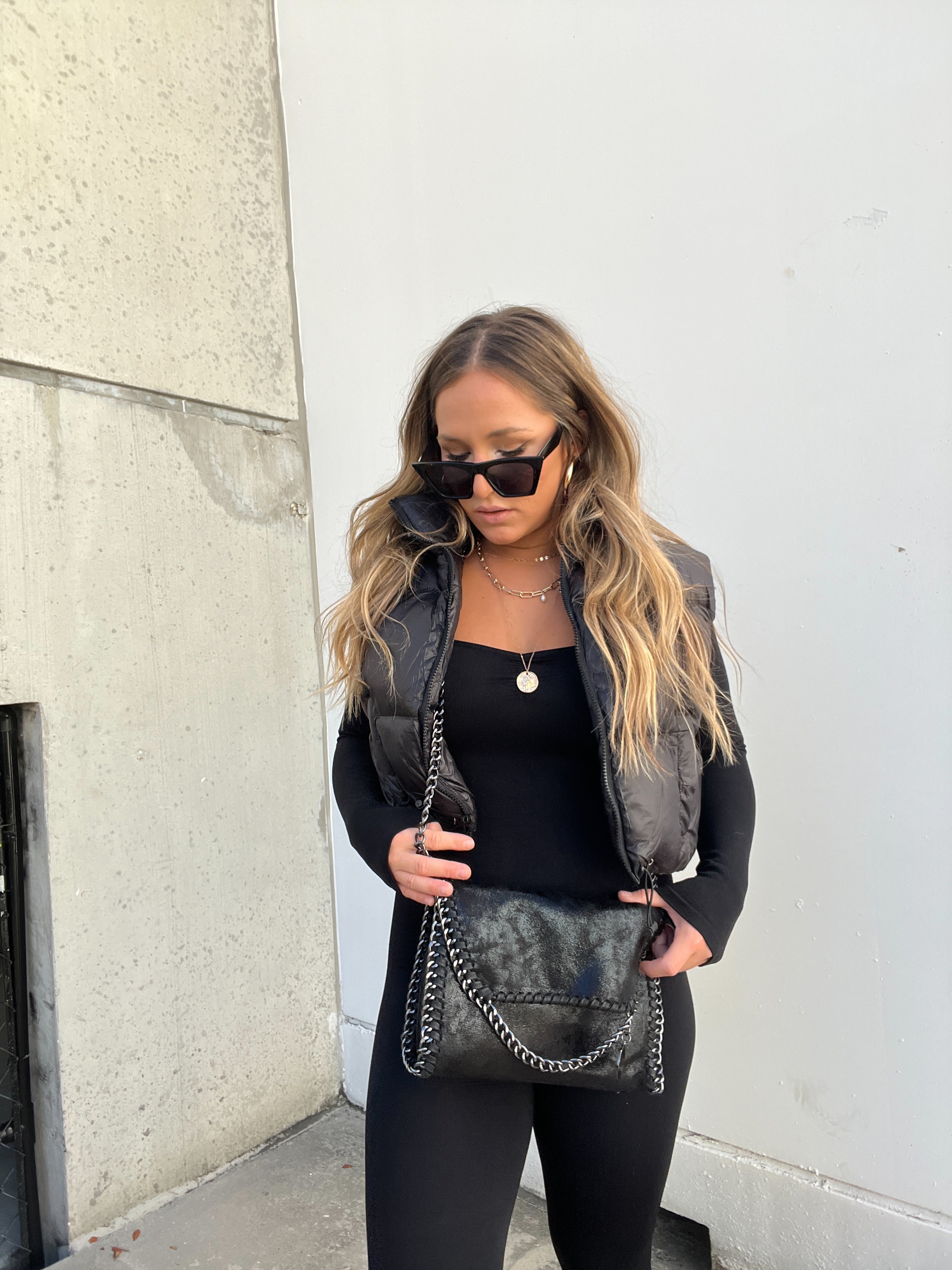 Take Away Crossbody Clutch Black