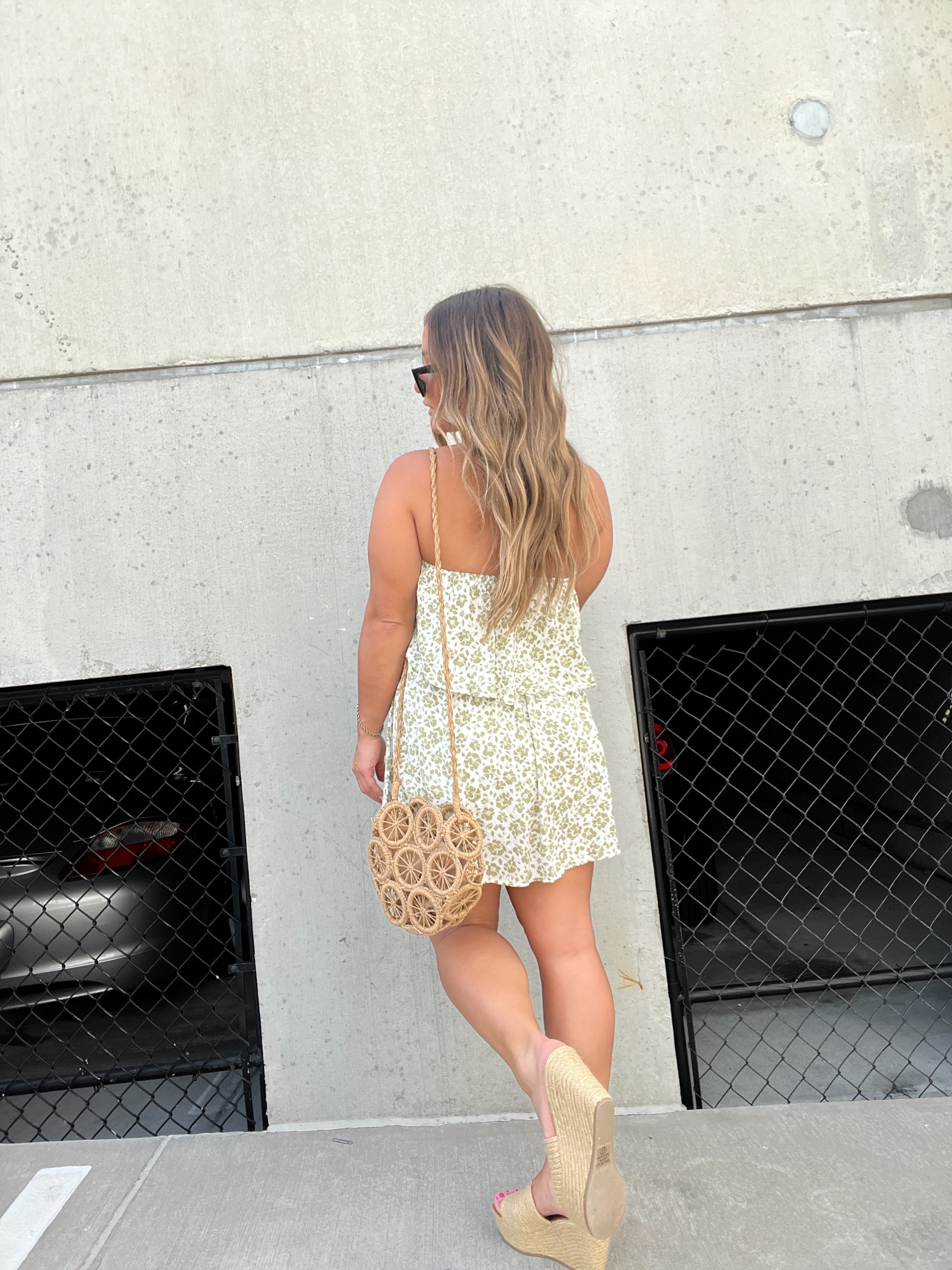 Tulum Nights Straw Bag Khaki