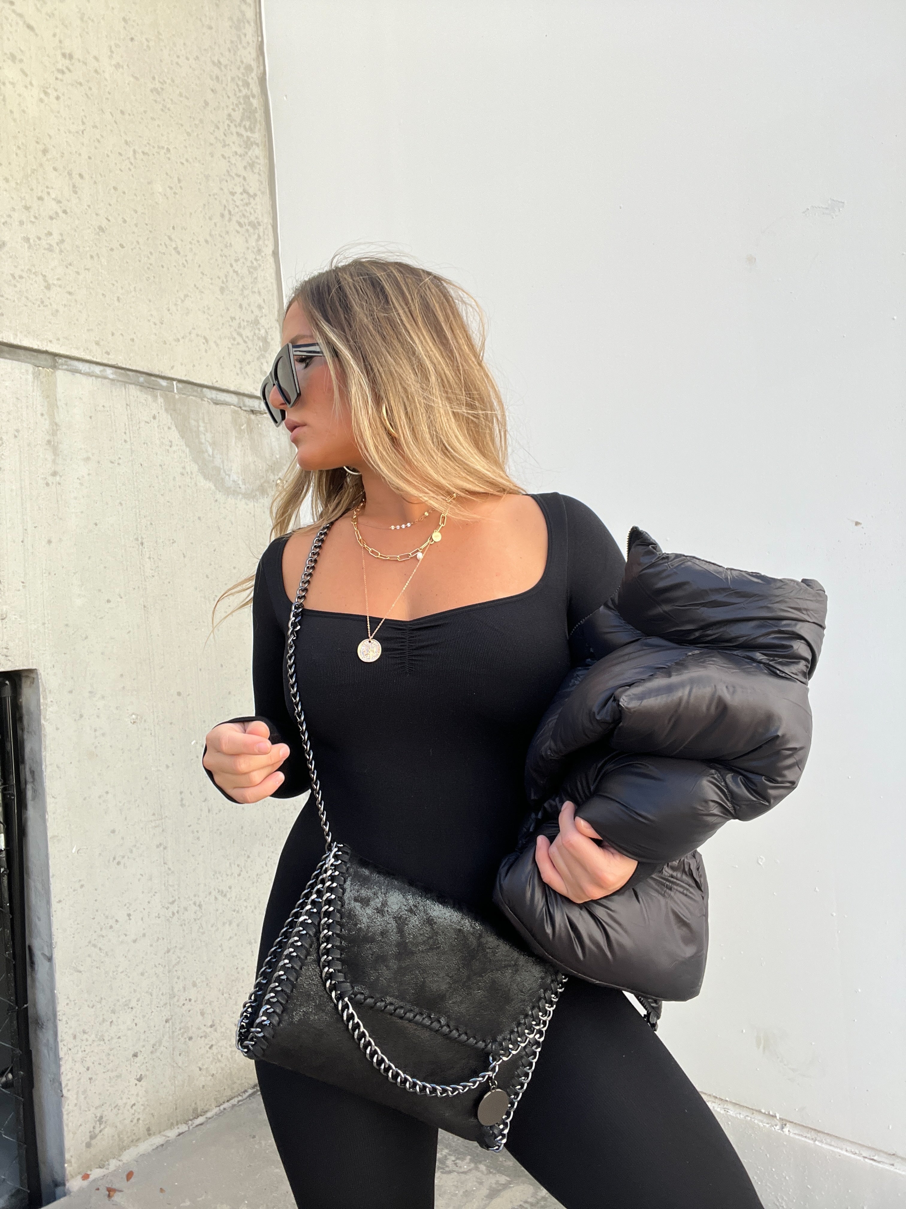 Take Away Crossbody Clutch Black