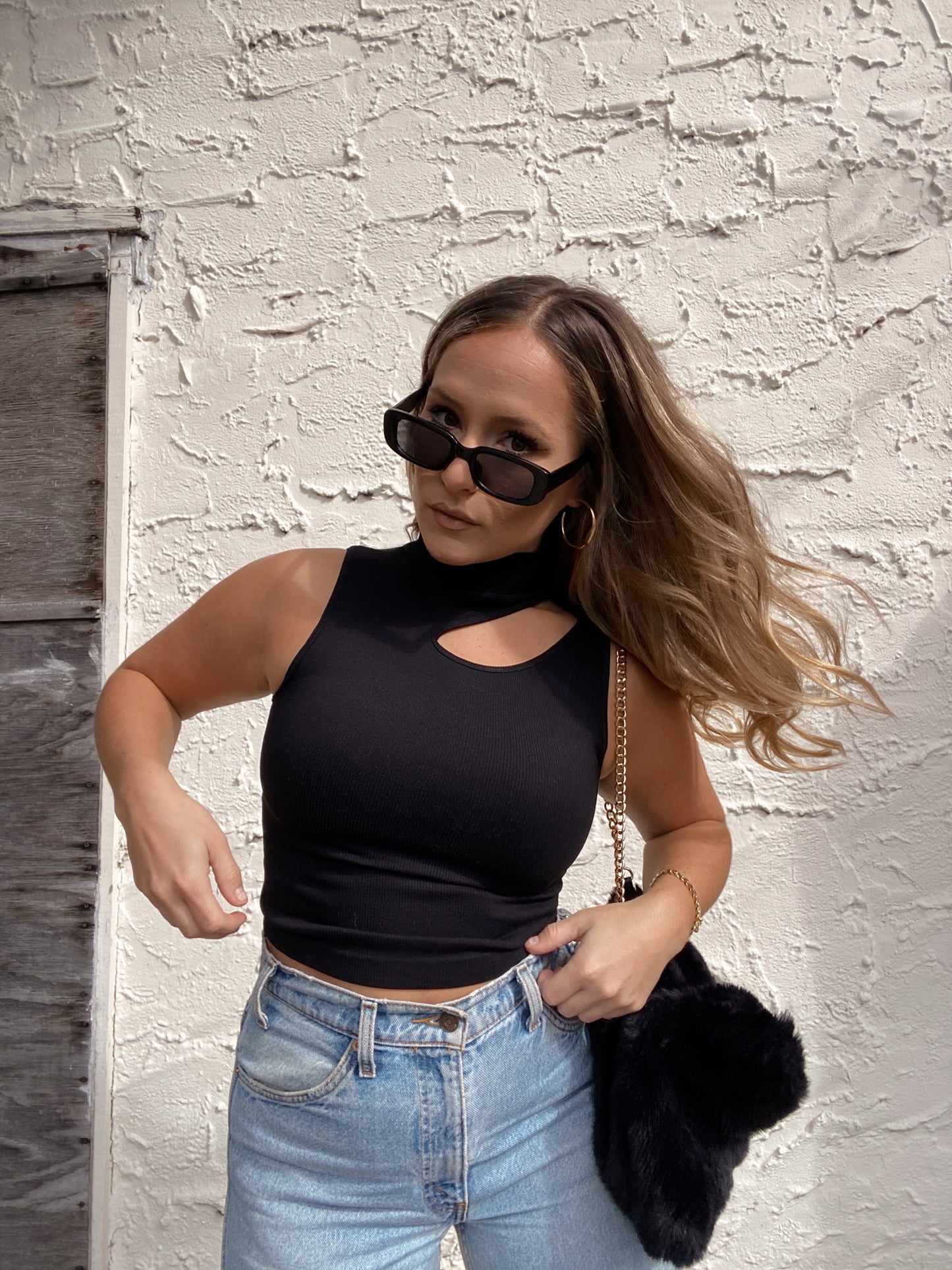 Night Out Tank Black