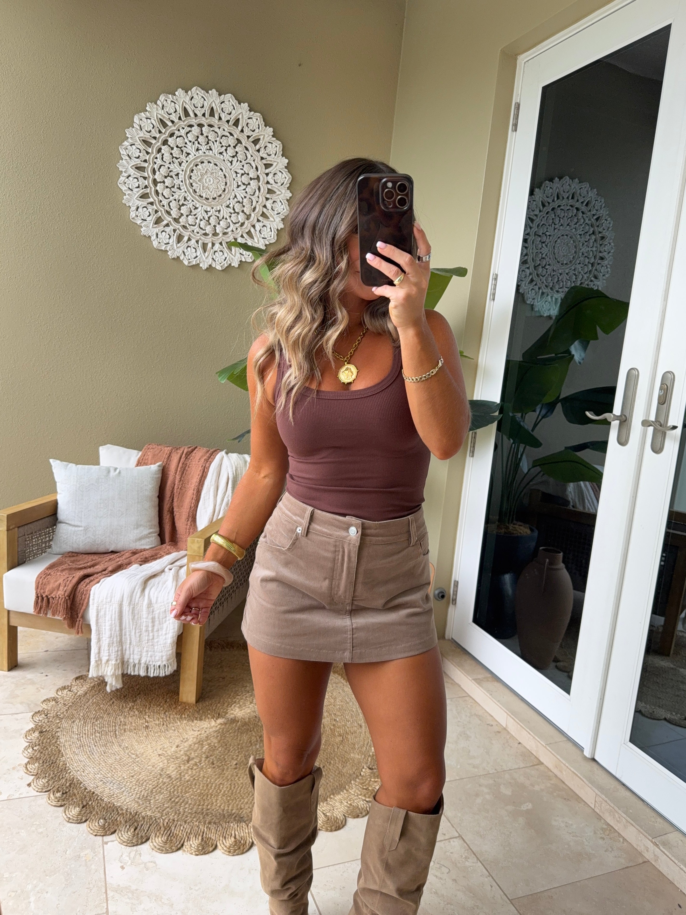 Camden Tank Top Brown