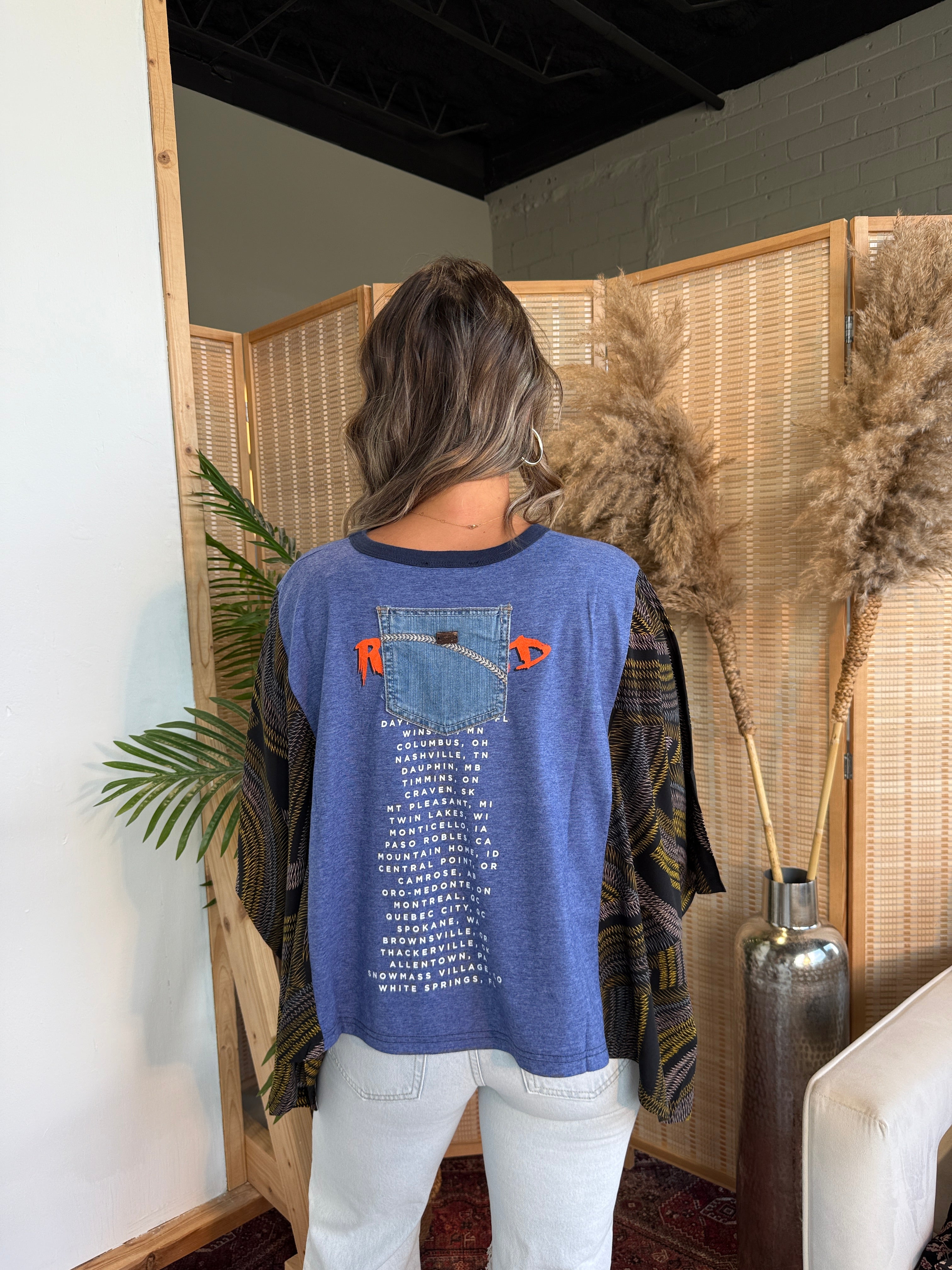 Keith Urban Mix & Match Tee Blue Multi