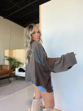 Load image into Gallery viewer, Way You Love Me Dolman Top Charcoal
