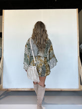 Load image into Gallery viewer, PAISLEY MAY BOHO ROMPER SAGE
