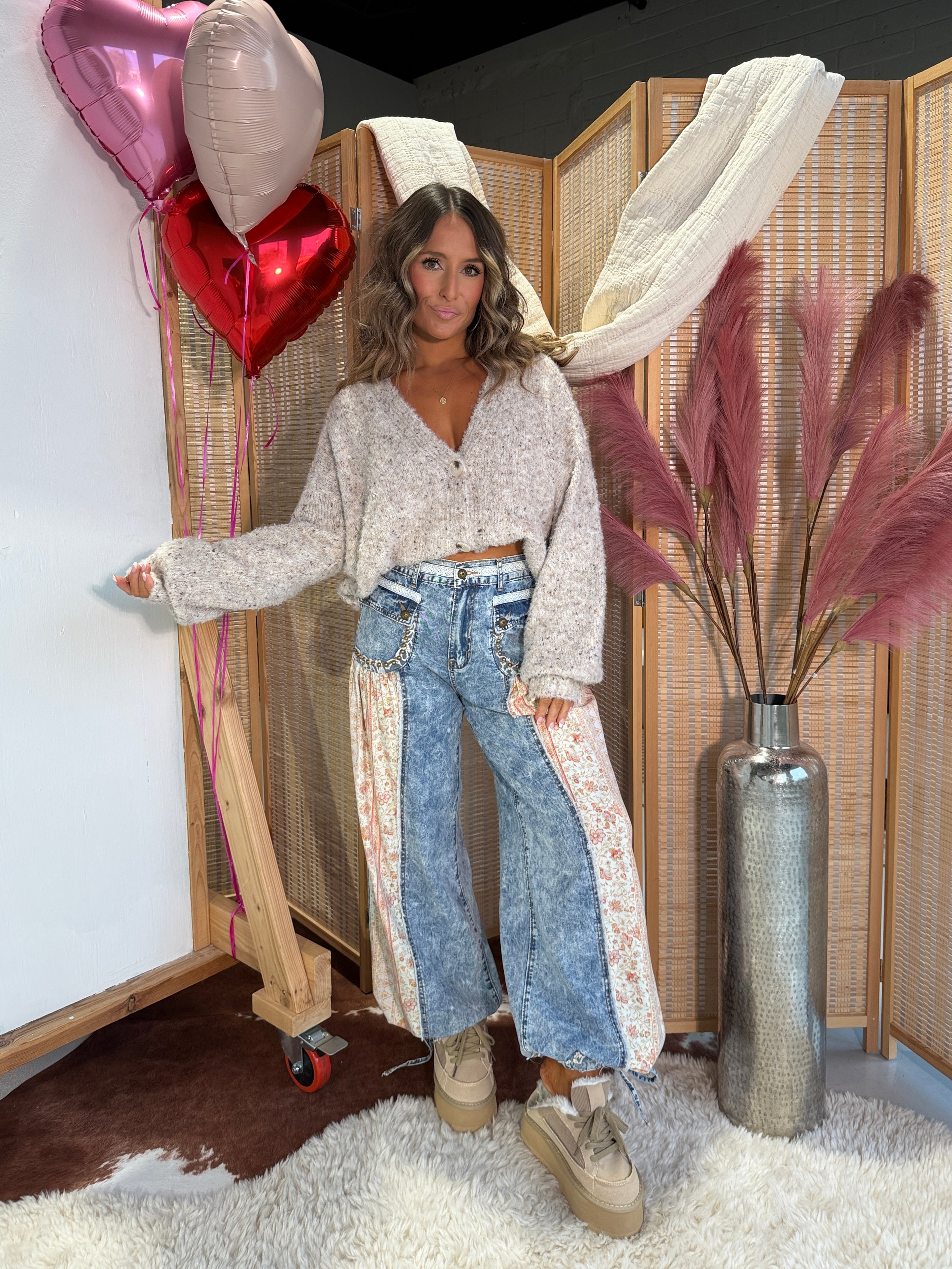 Garden Party Boho Pants Denim