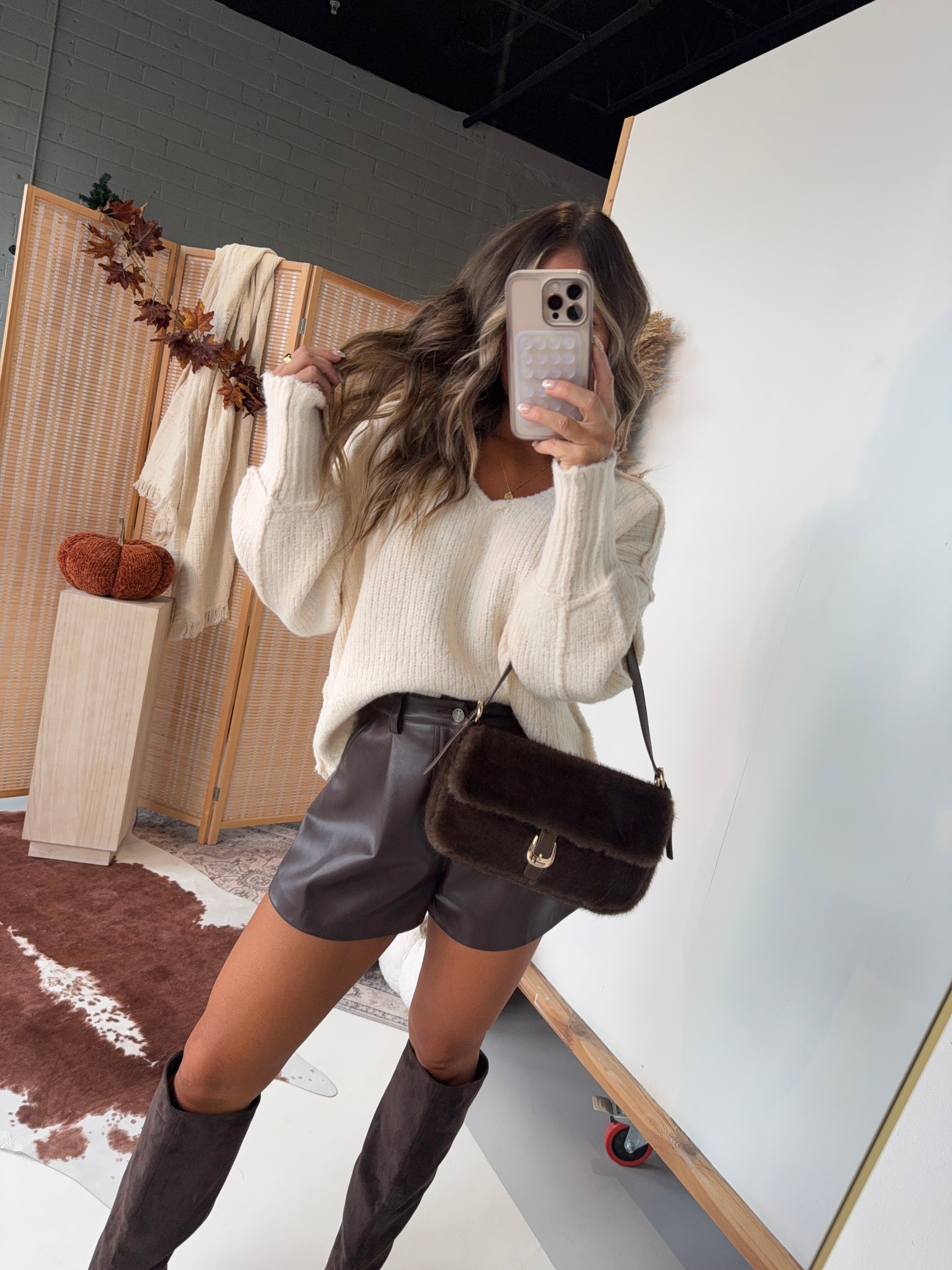 Warmest With You Knit Sweater Ivory