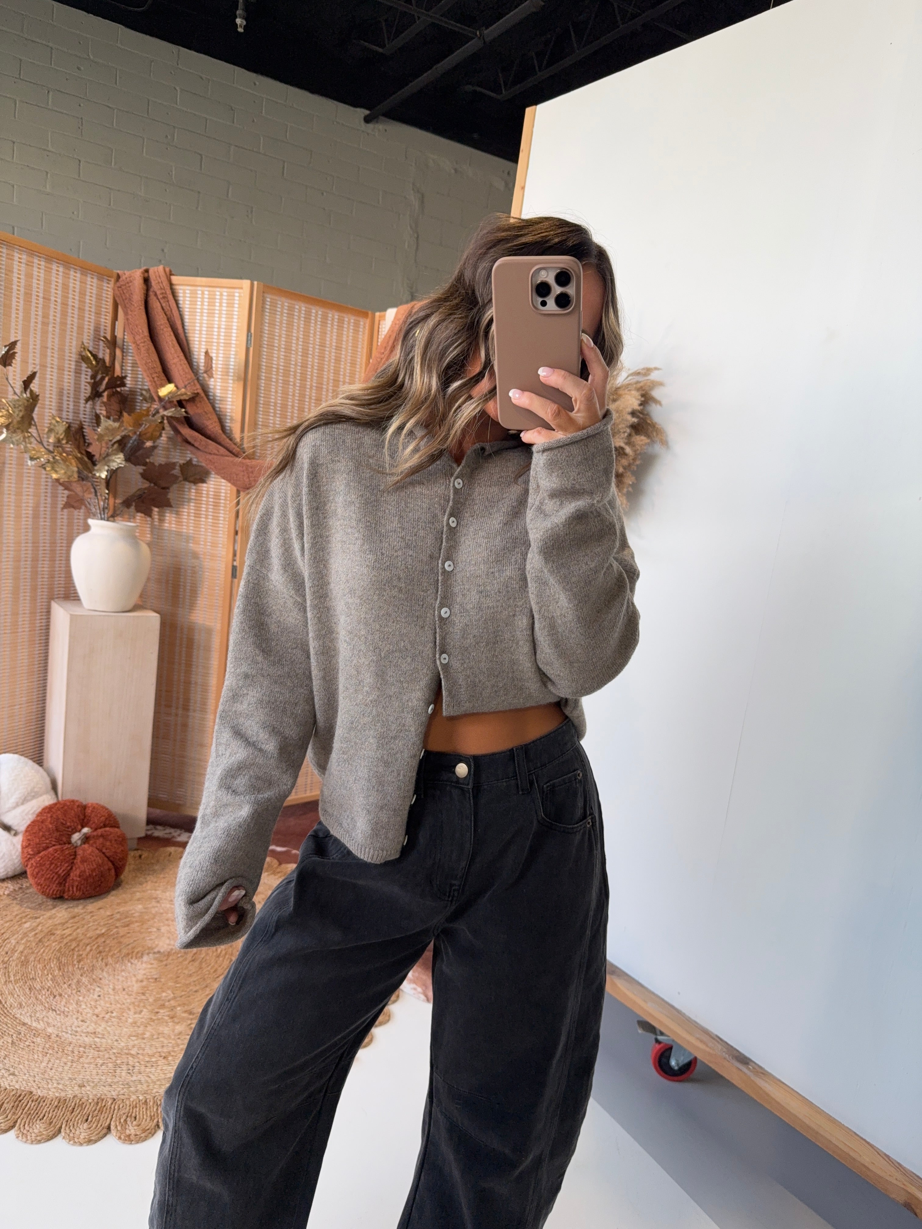 Maple Mist Cardigan Mocha