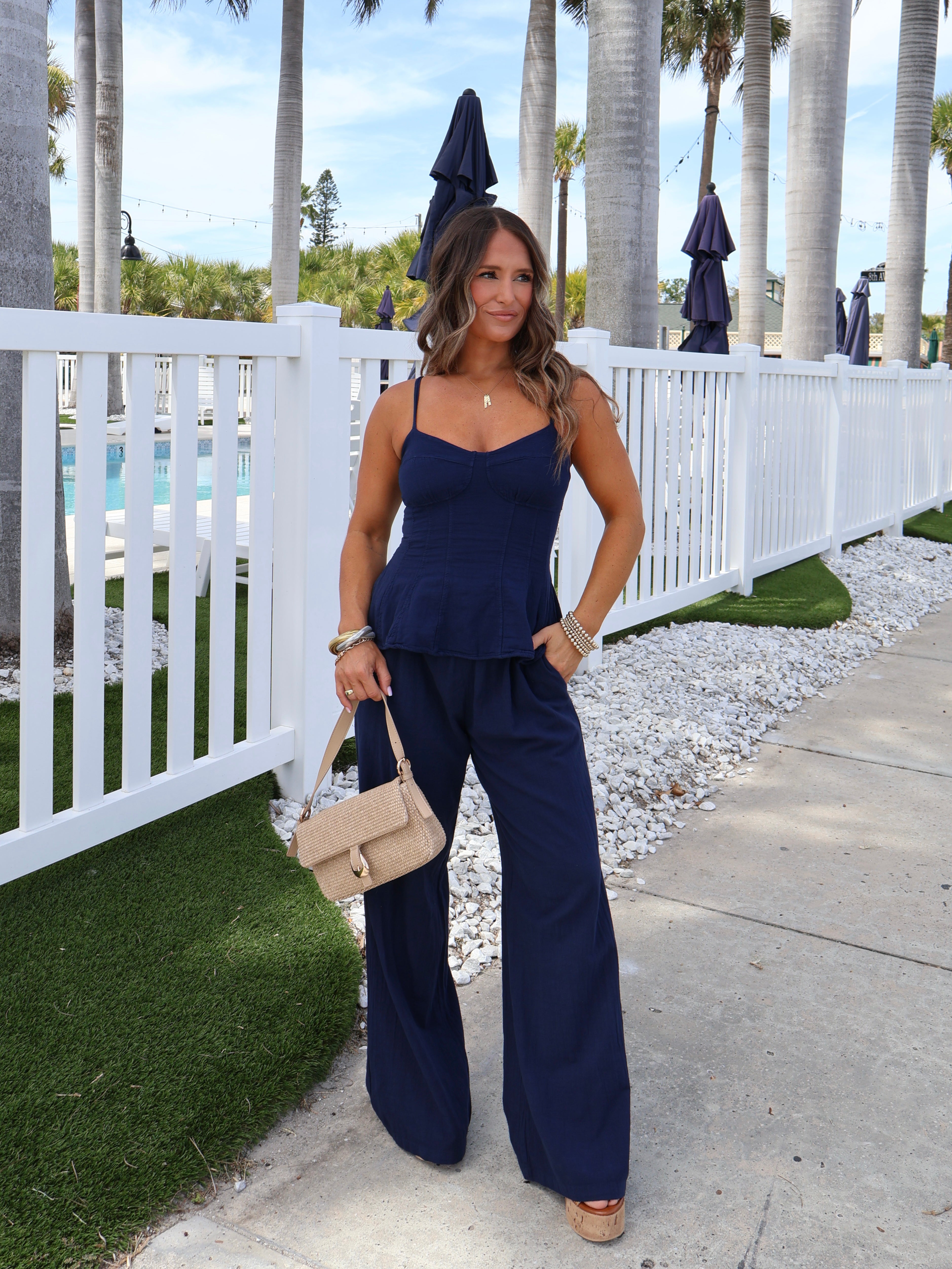 Coastal Muse Pants Midnight