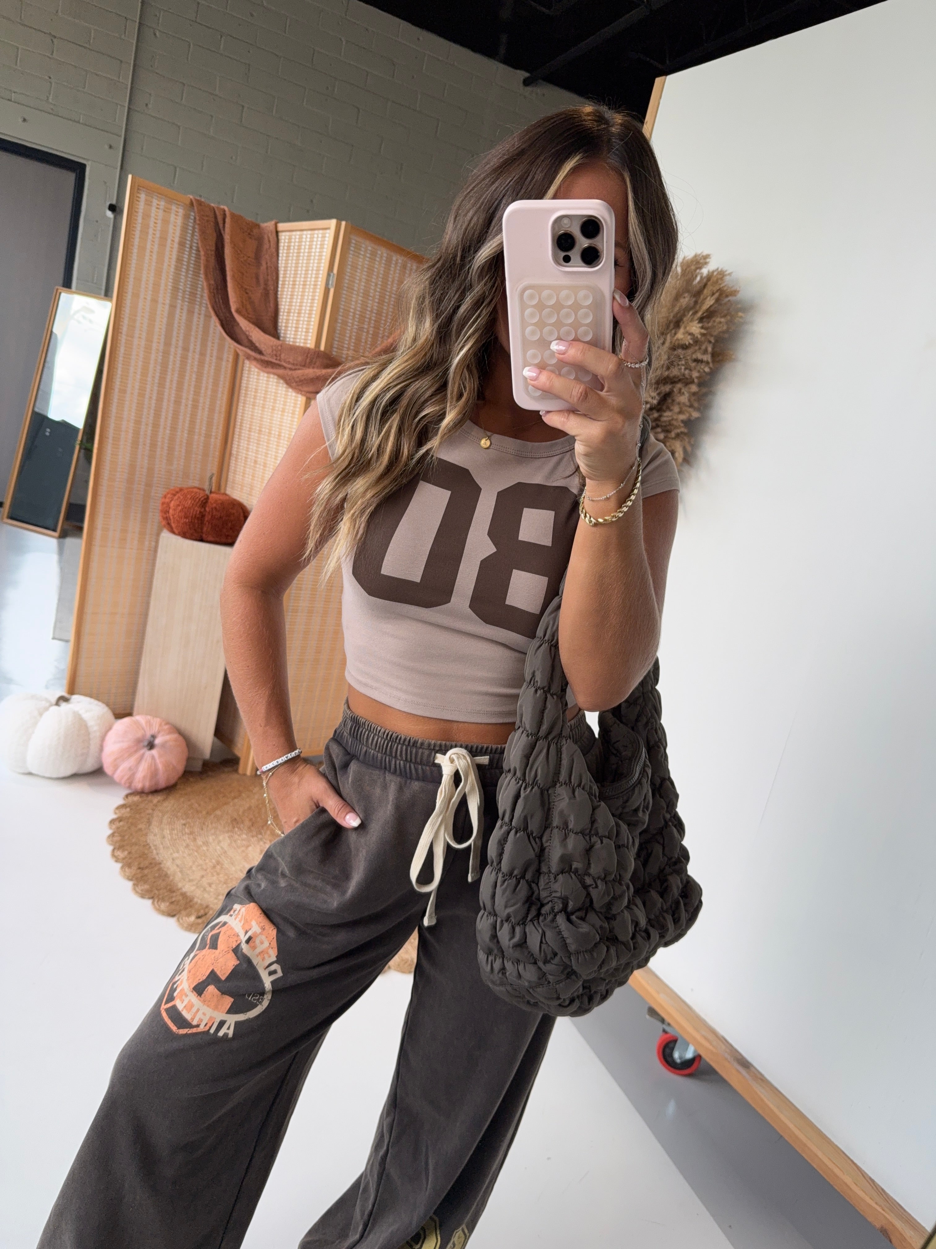 Go Team Baby Tee Mocha