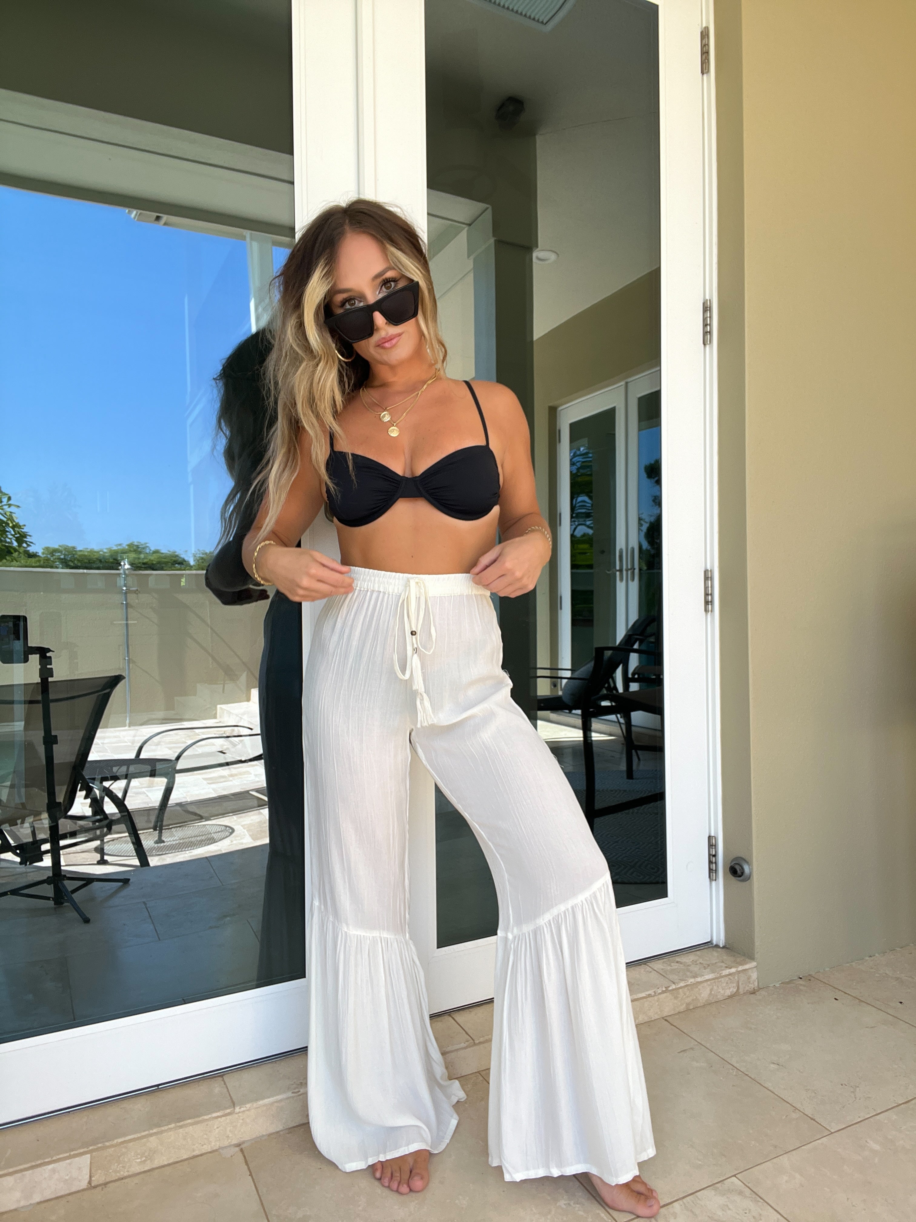 Surf's Up Beach Pants Ivory