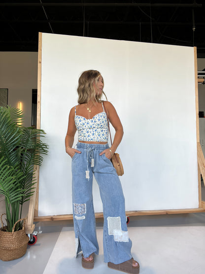 Calliope Boho Denim Jeans