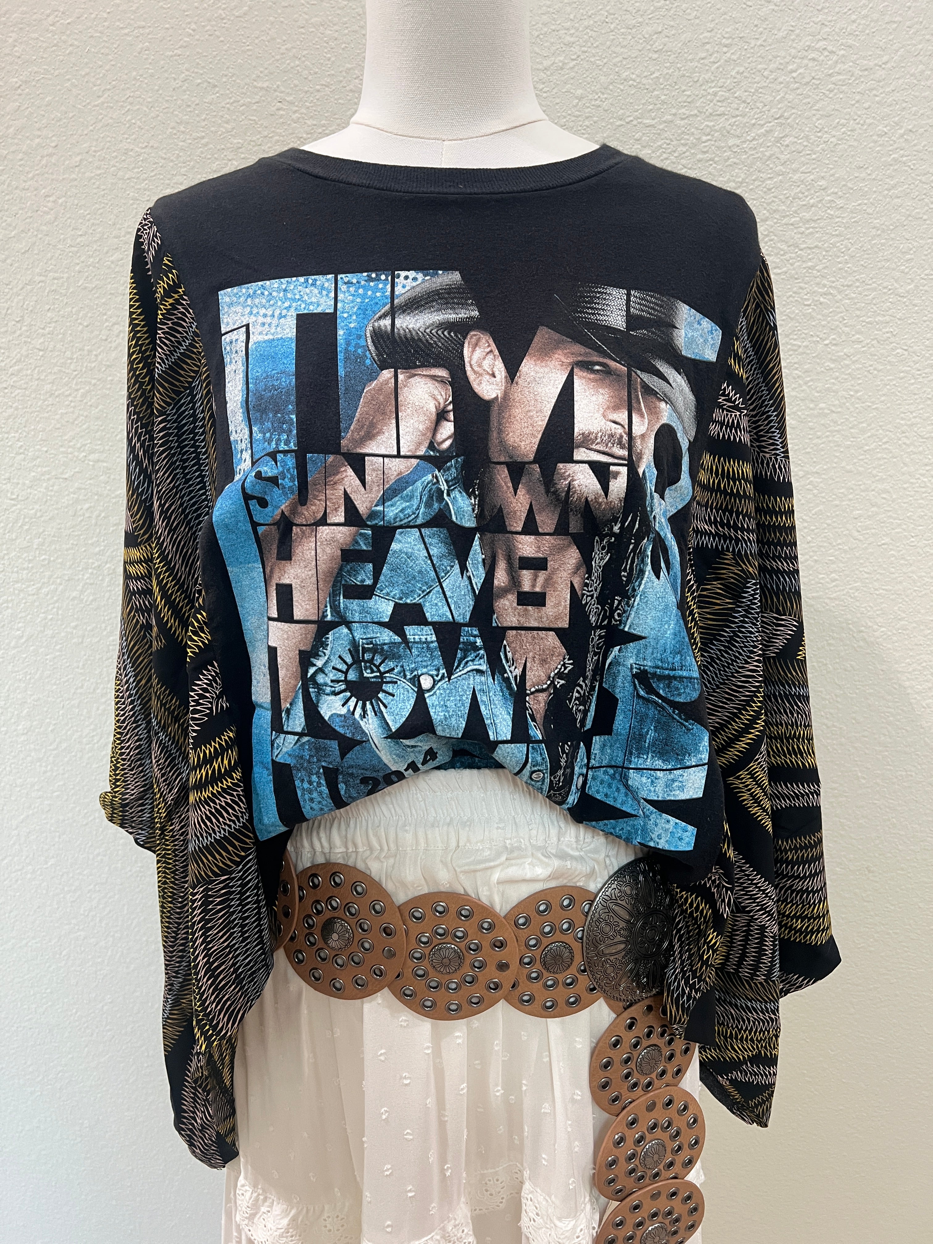 Tim McGraw Mix & Match Tee Black Multi