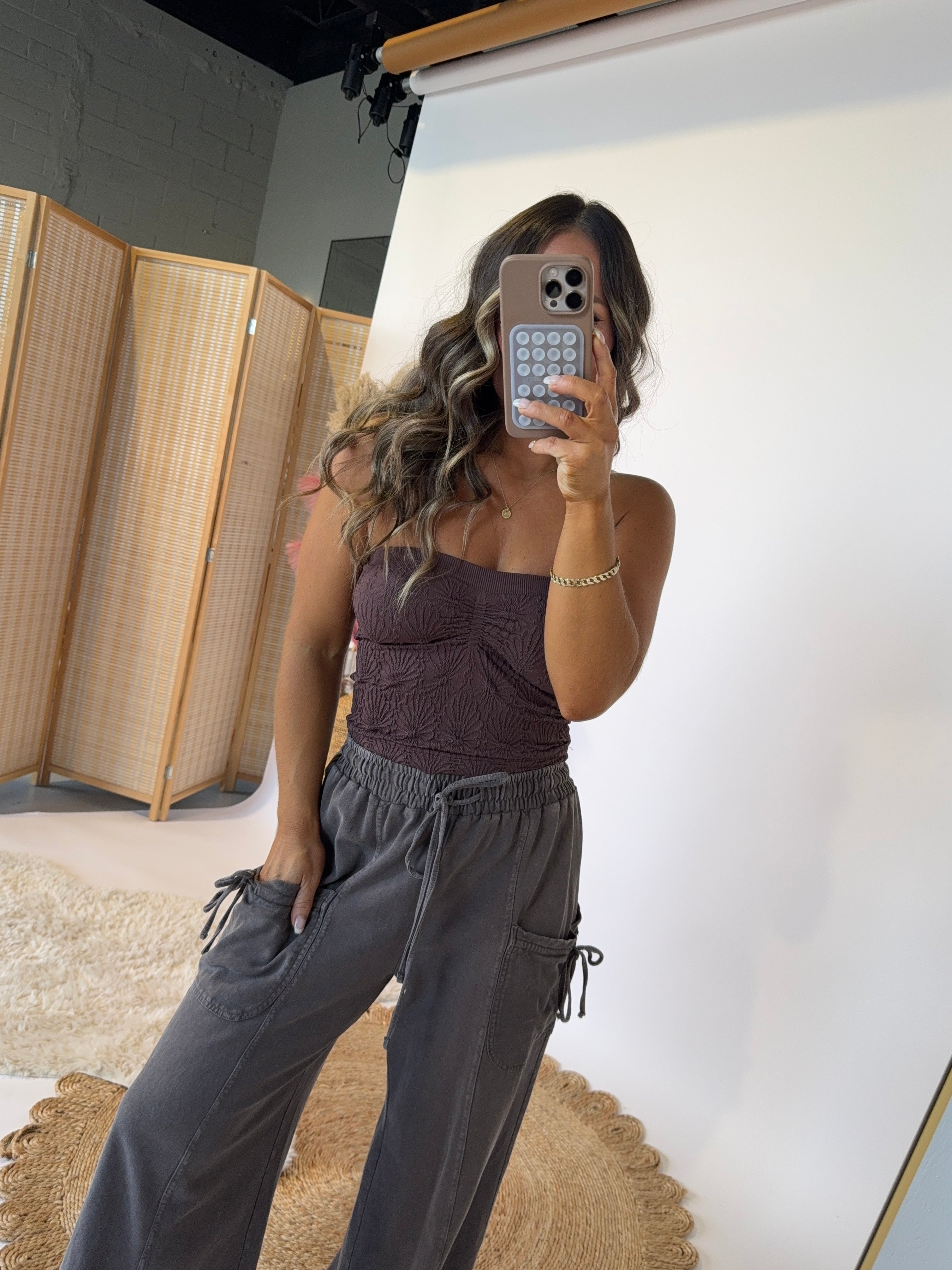 Run Away With You Tube Top French Roast