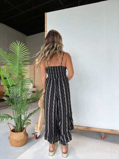 Bohemian Mermaid Jumpsuit Black