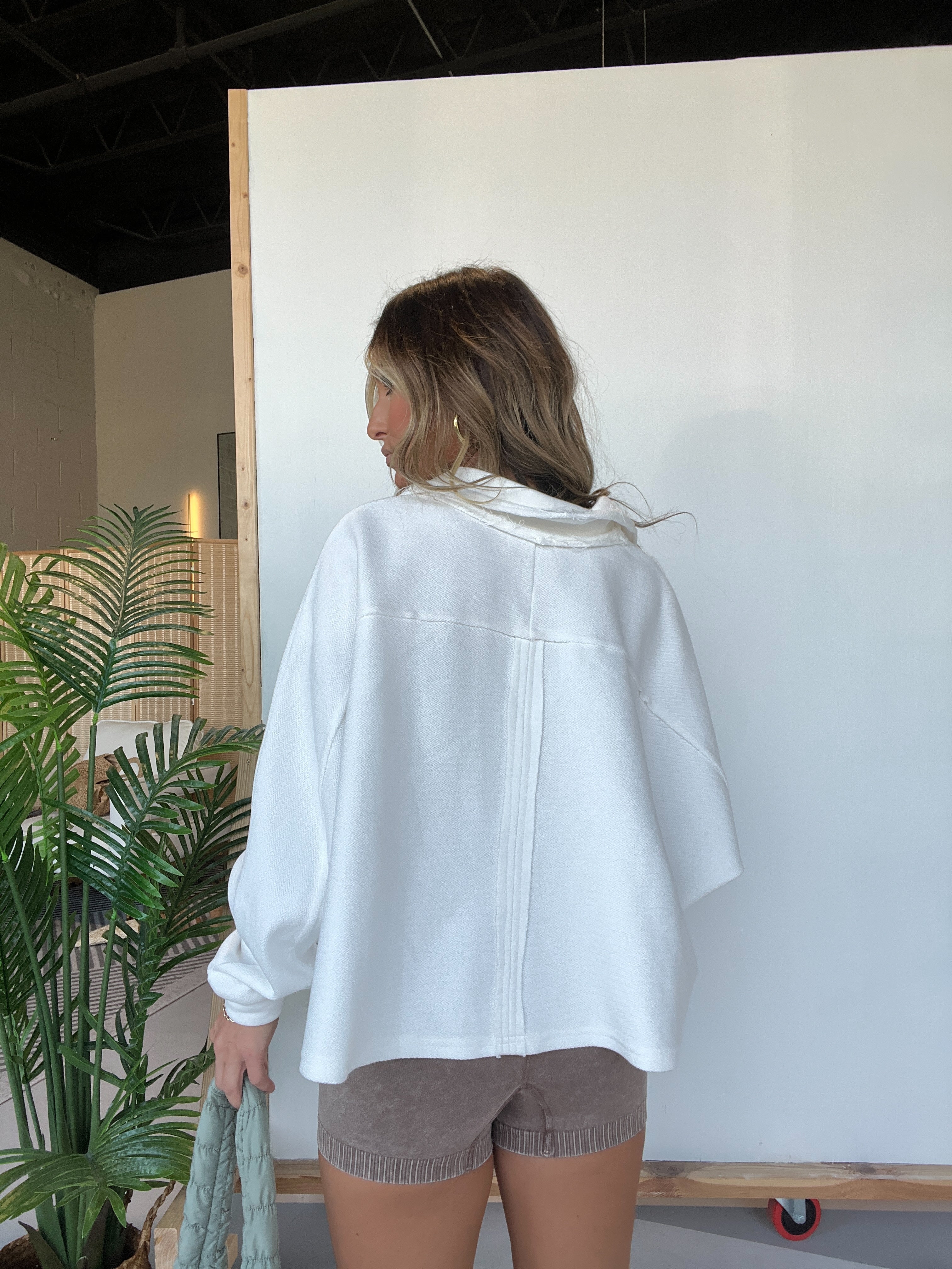Summer Crush Pullover Off White