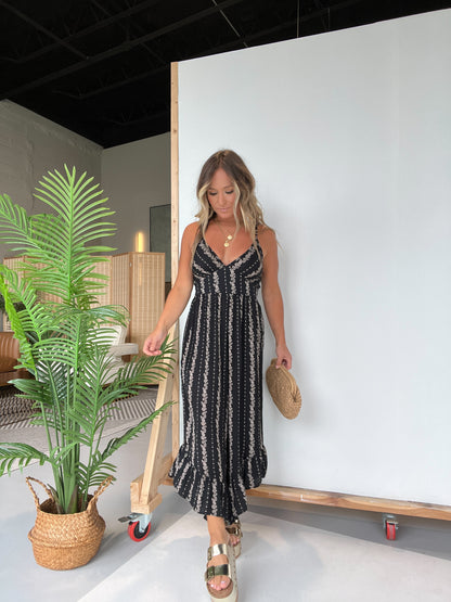 Bohemian Mermaid Jumpsuit Black