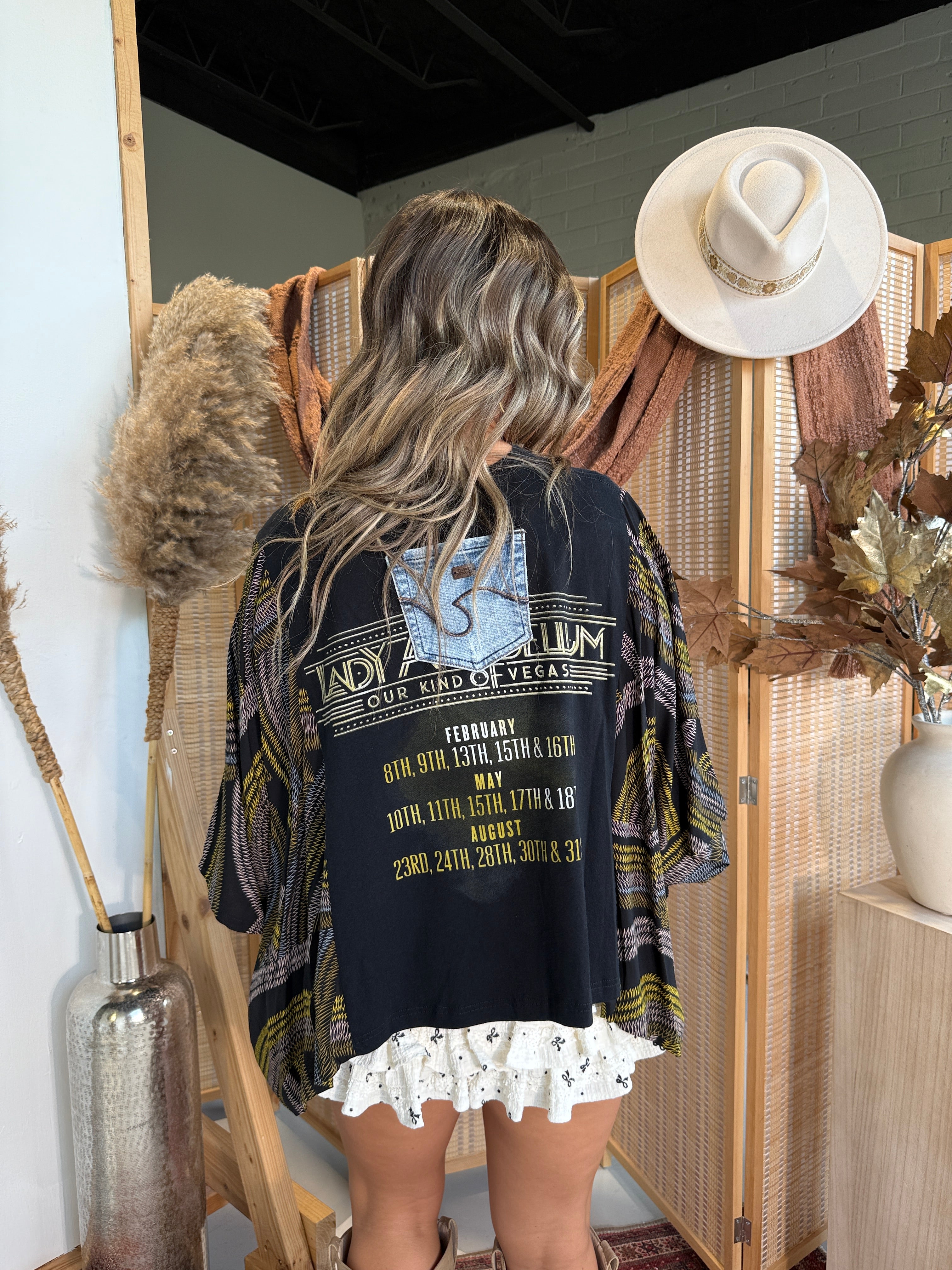 Lady Antebellum Mix & Match Tee Black Multi