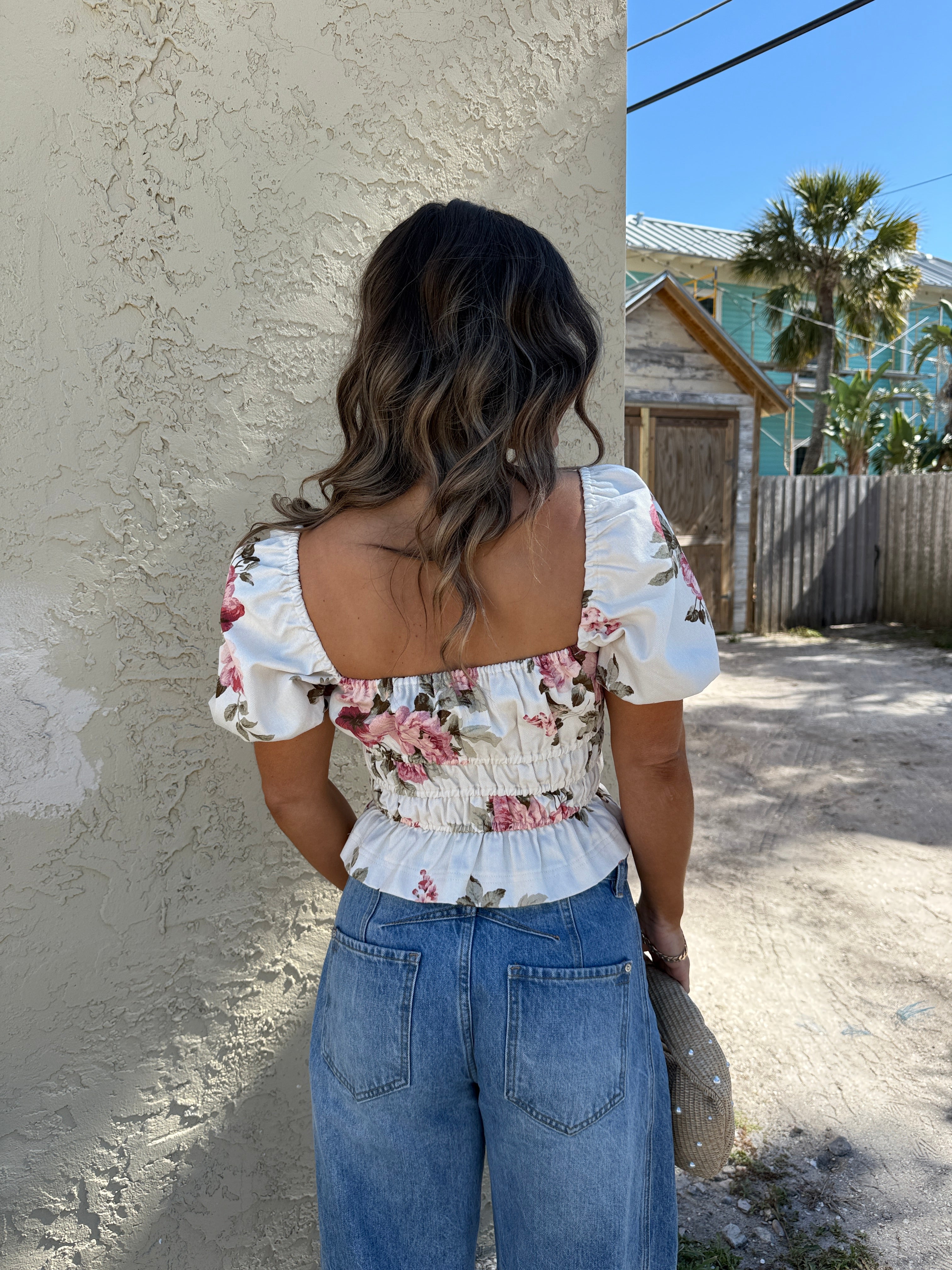 Meadow Muse Top Natural Pink