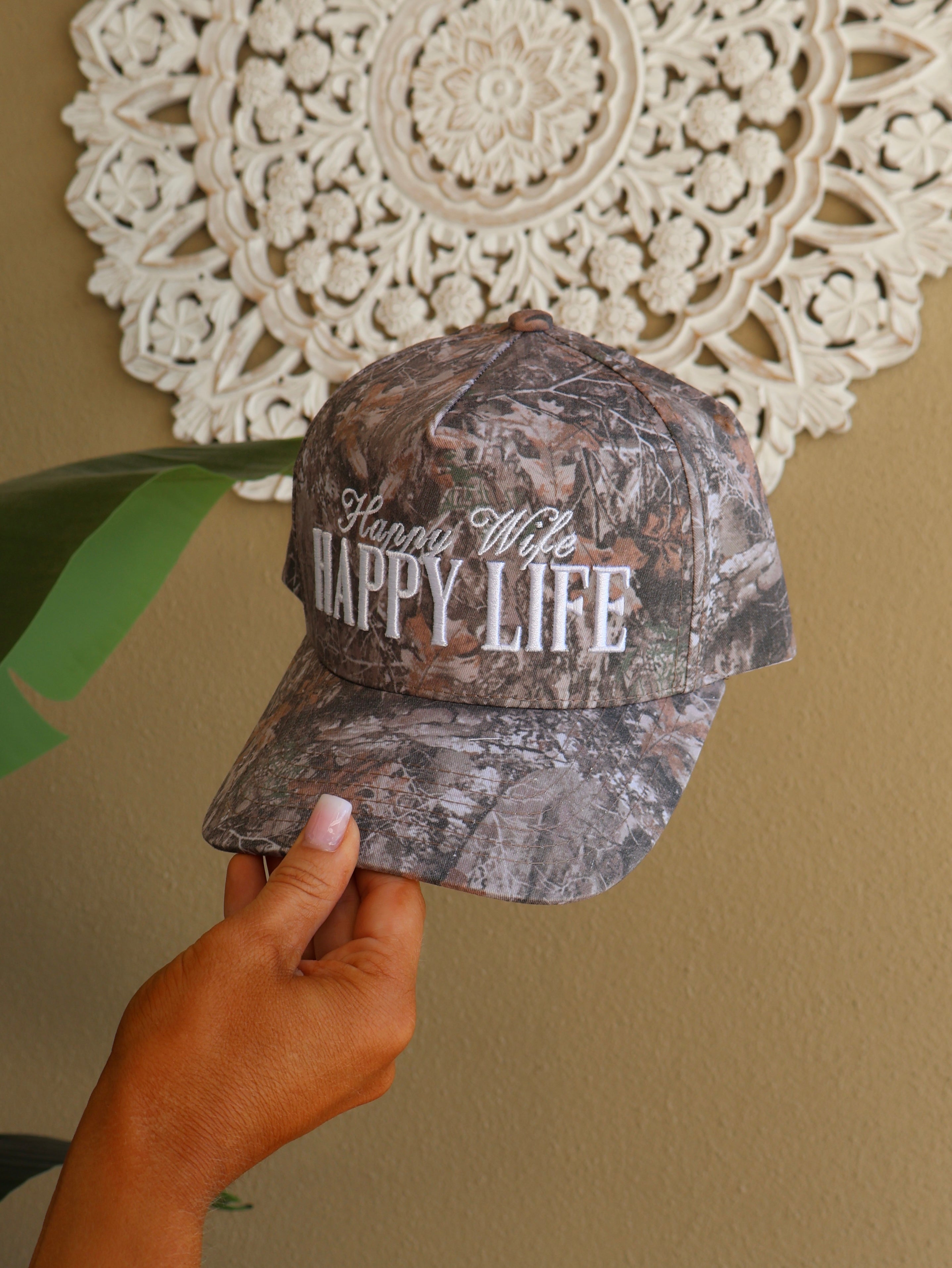 Happy Wife Happy Life Trucker Hat