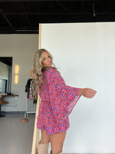Load image into Gallery viewer, ROSEWOOD PAISLEY ROMPER PINK
