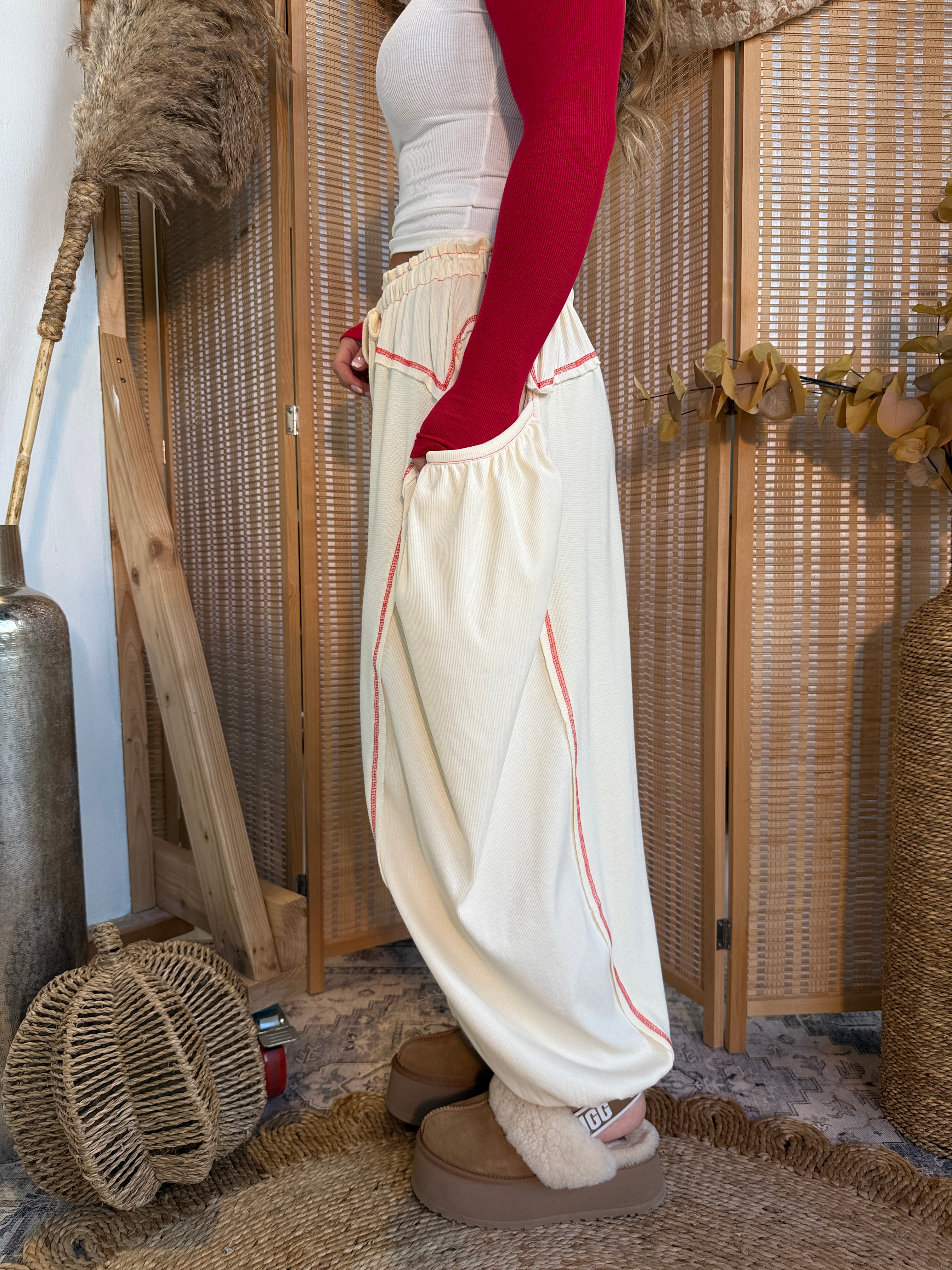 Soft Stay Lounge Pants Natural