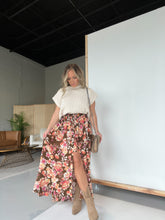 Load image into Gallery viewer, Floral Flirty Fall Maxi Skirt
