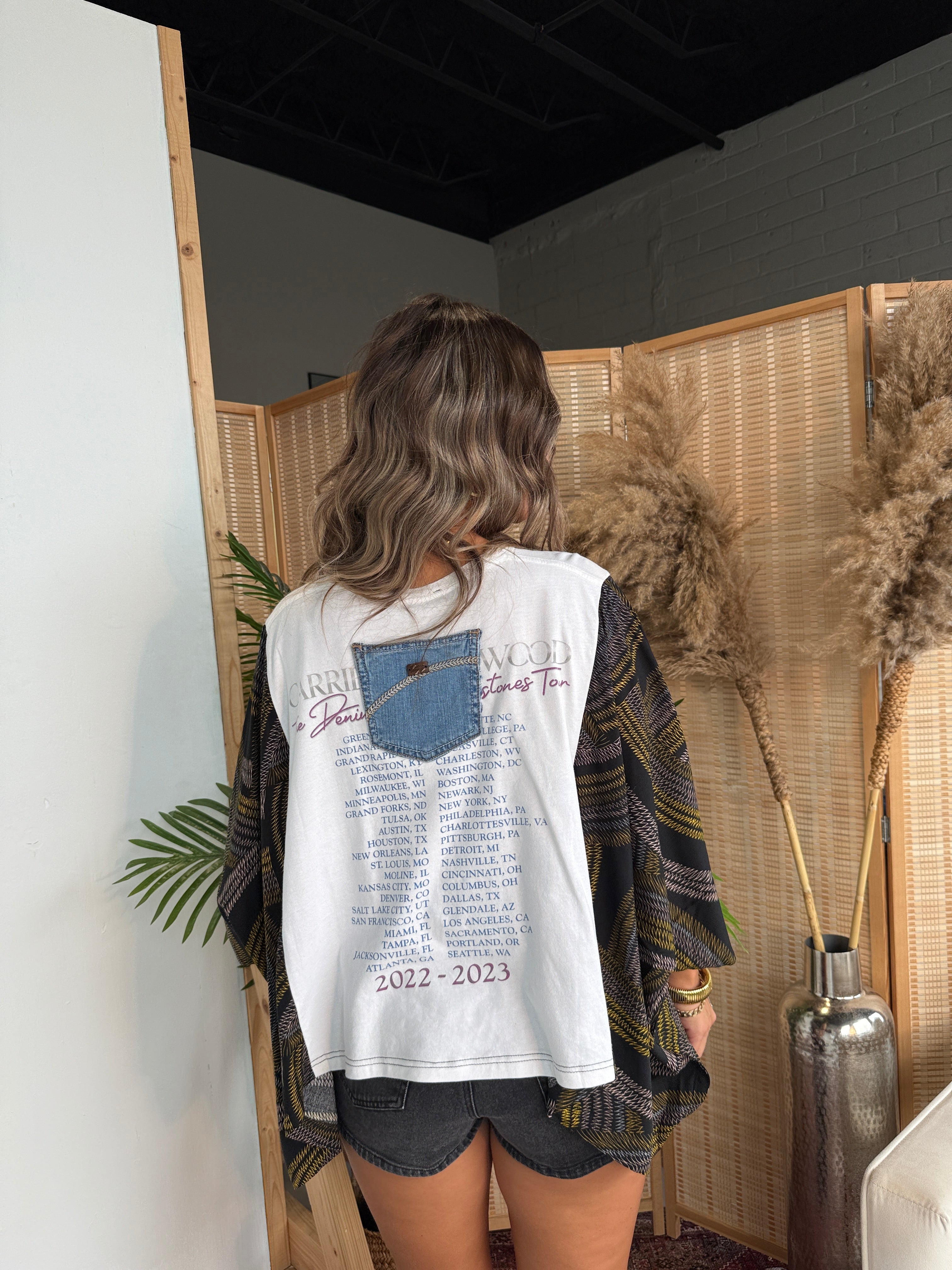 Carrie Underwood Mix & Match Tee White Multi
