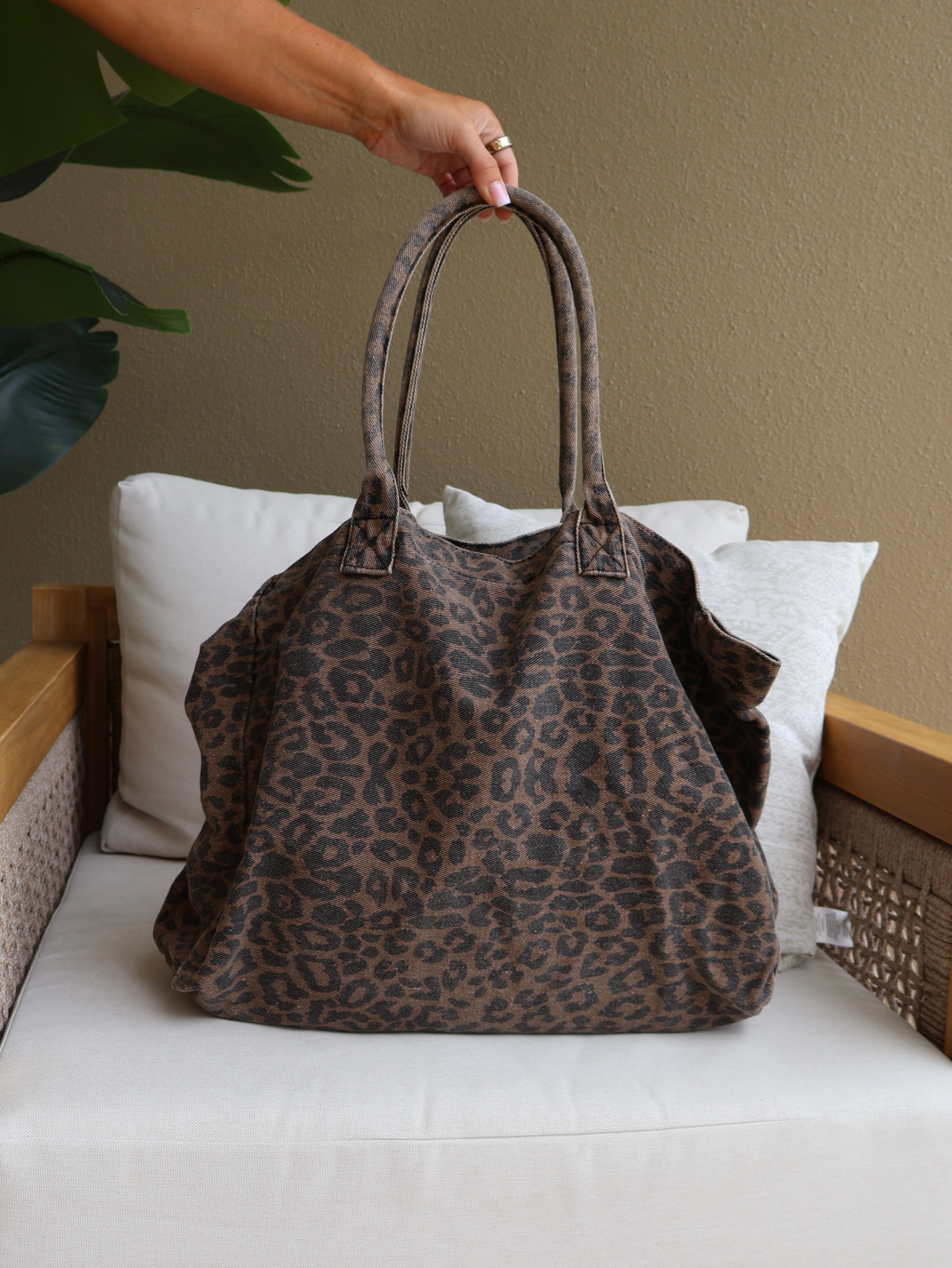 Calico Tote Bag Cheetah
