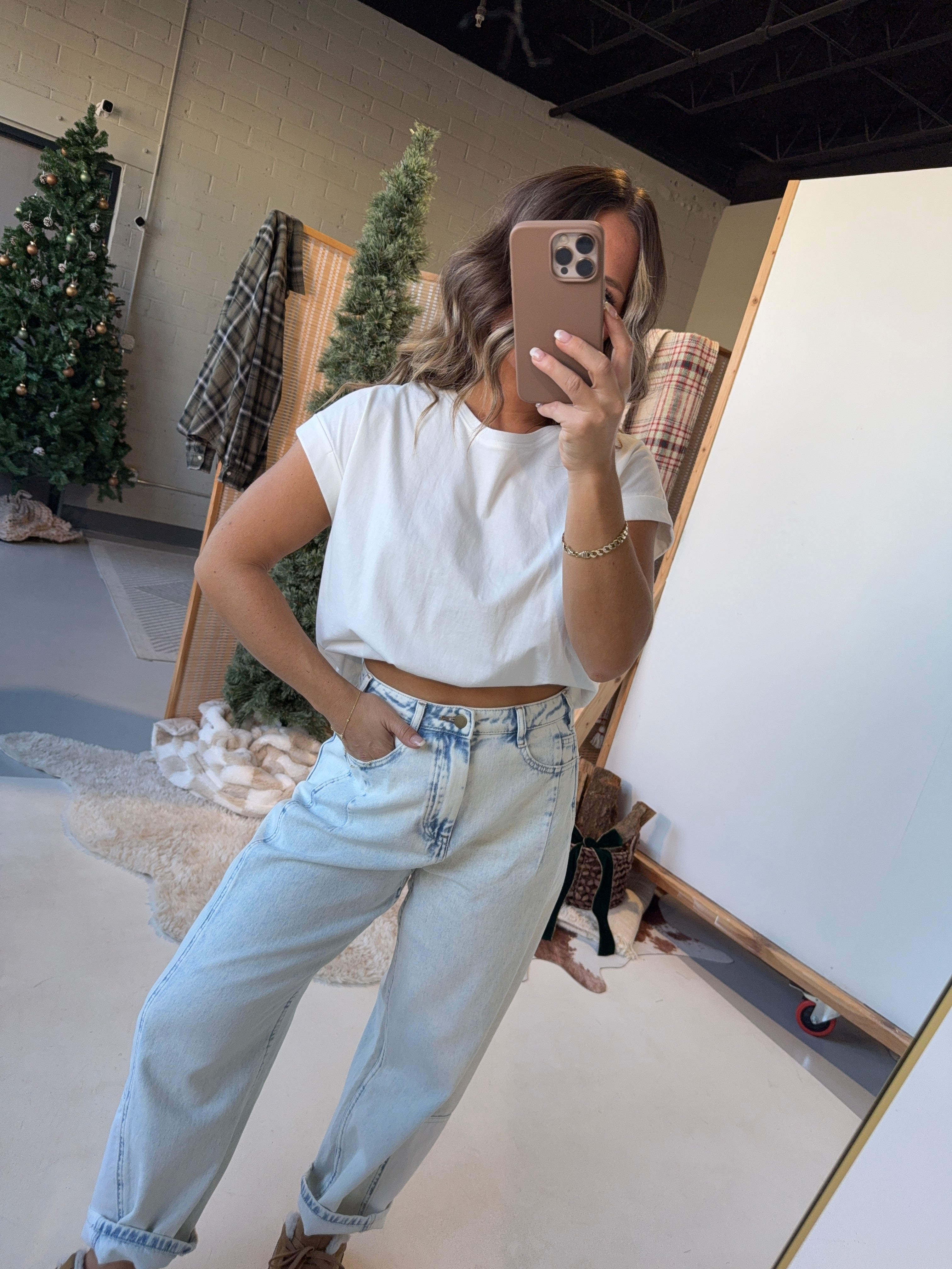 Hot Toddy Lounge Tee White