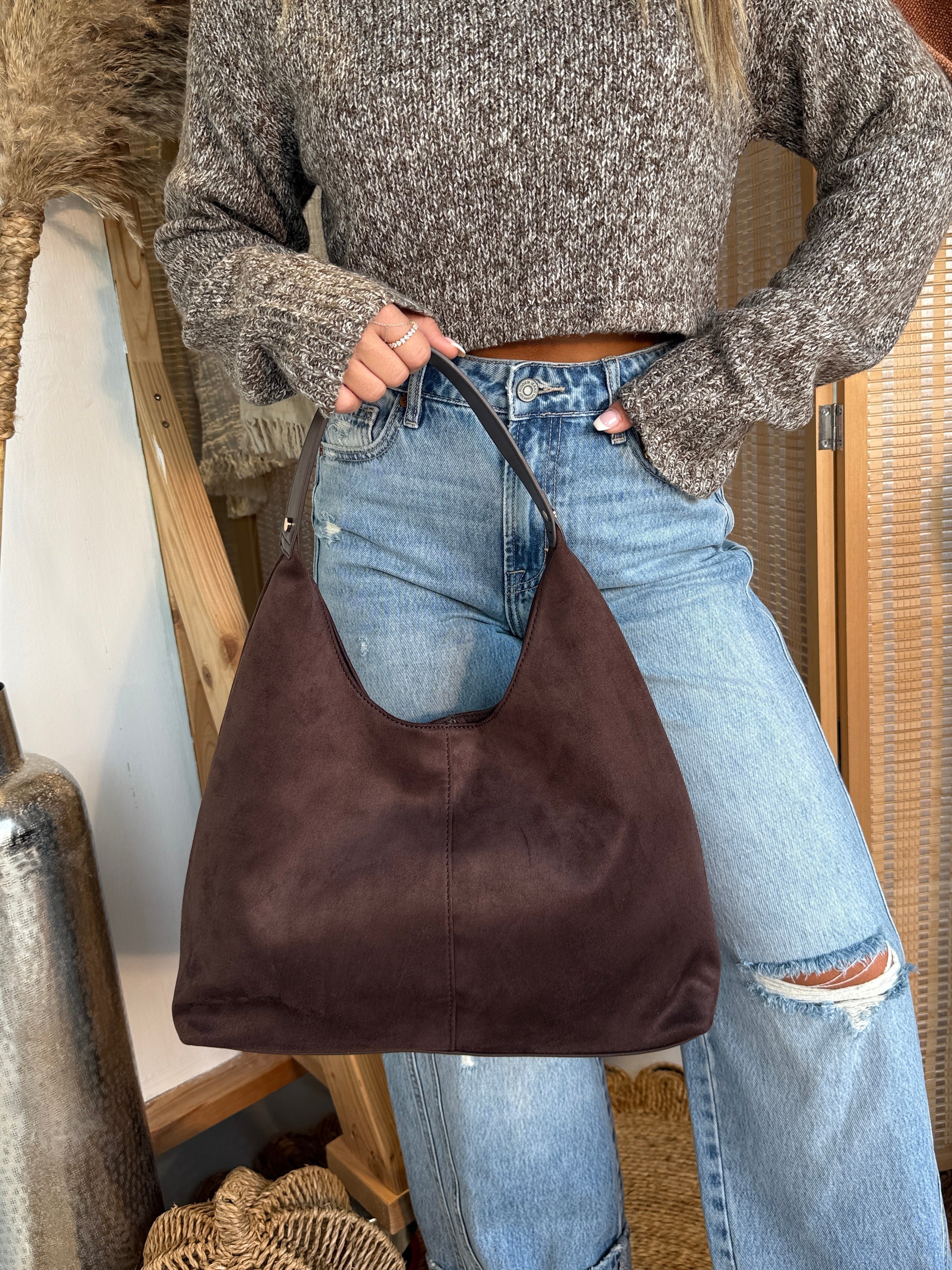 Tammy Large Shoulder Bag Chocolate