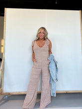 Load image into Gallery viewer, LEVELLE JUMPSUIT LIGHT BROWN MULTI

