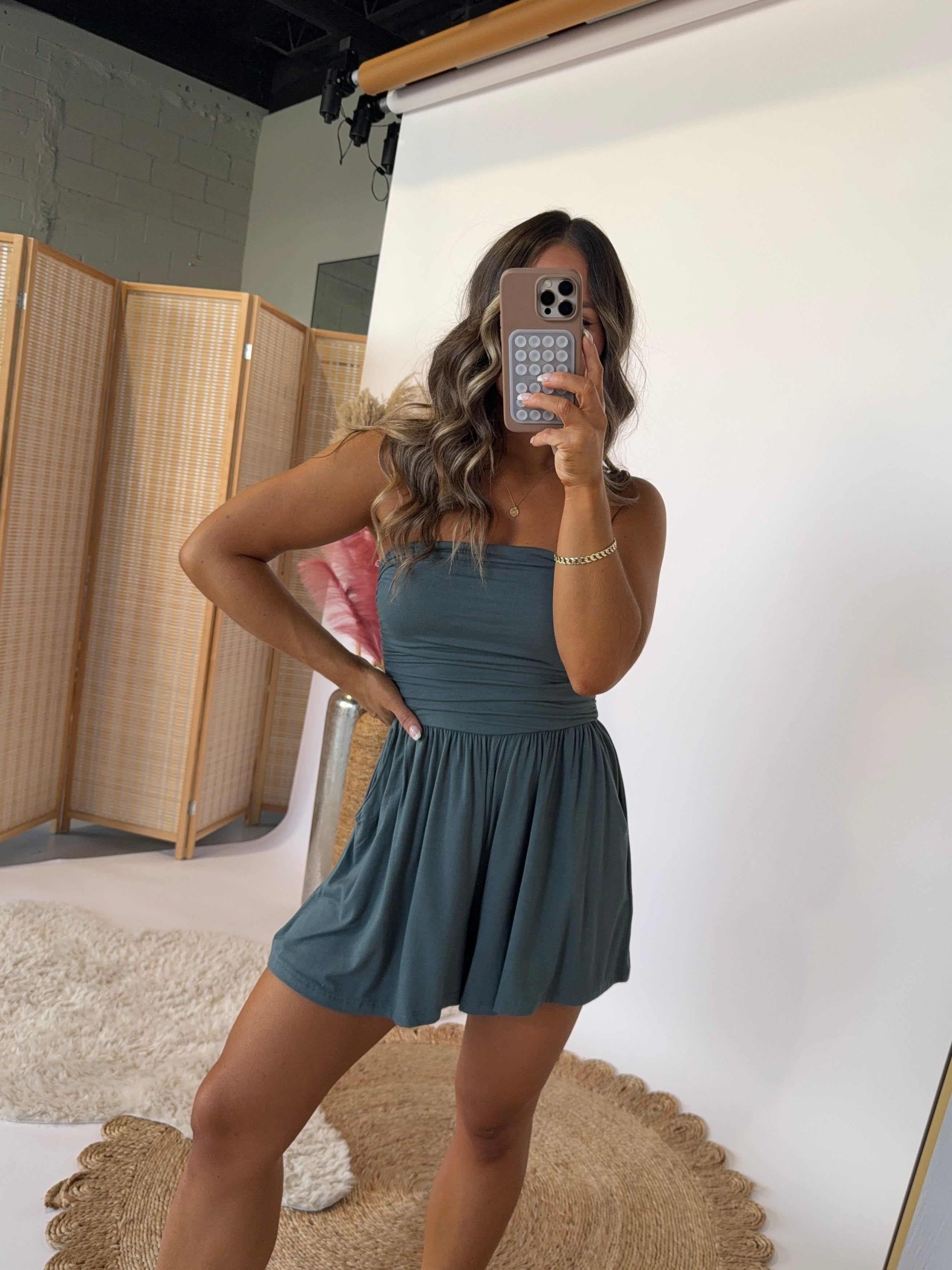 Florida Casual Romper Ash Jade